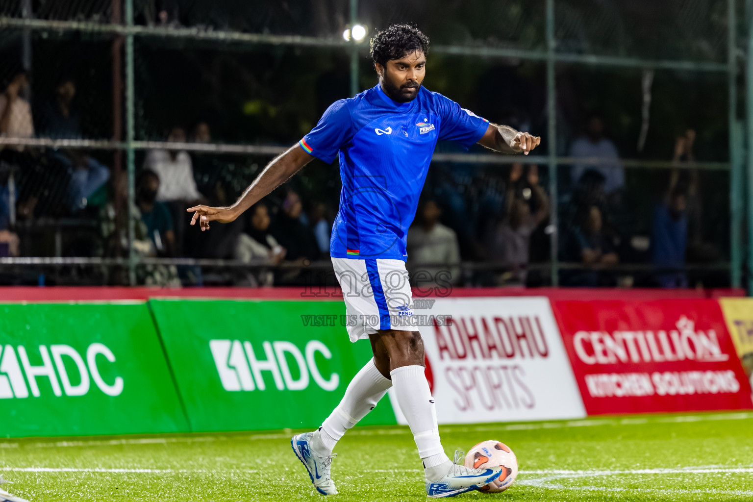 Prison Club vs Fenaka in Day 2 of Club Maldives Cup 2025 was held in Rehendi Futsal Ground, Hulhumale', Maldives on Monday, 29th September 2025. Photos: Nausham Waheed / images.mv