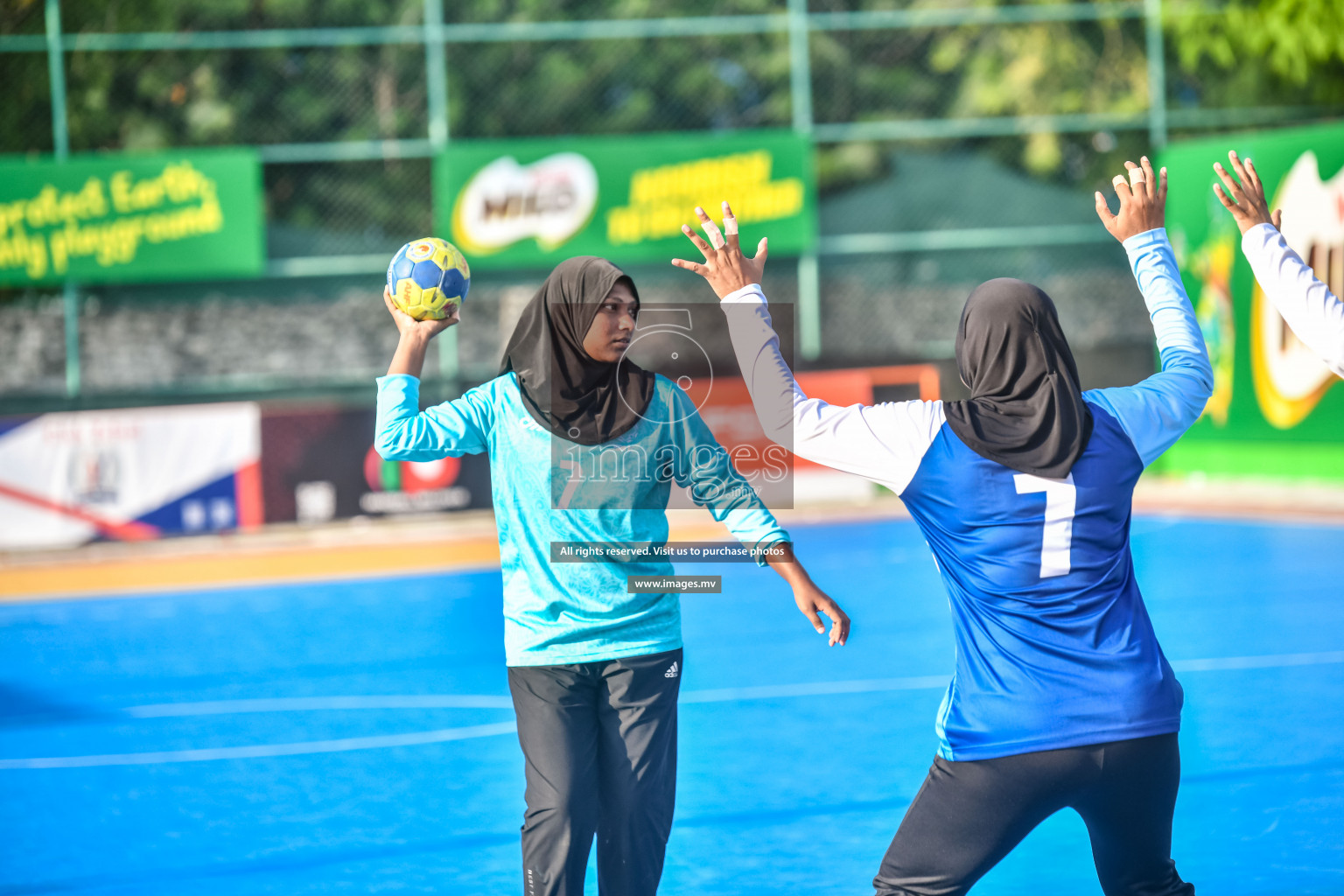 Day 13 of Milo 6th Inter Office Handball Tournament 2022 - Photos by  Nausham Waheed