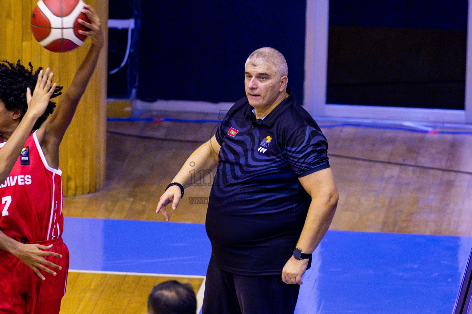 Maldives vs SriLanka in Day 1 of Under 16 Asian Cup SABA Qualifiers 2025 was held in Social Center, Male', Maldives on 12th June 2025. Photos: Nausham Waheed / images.mv
