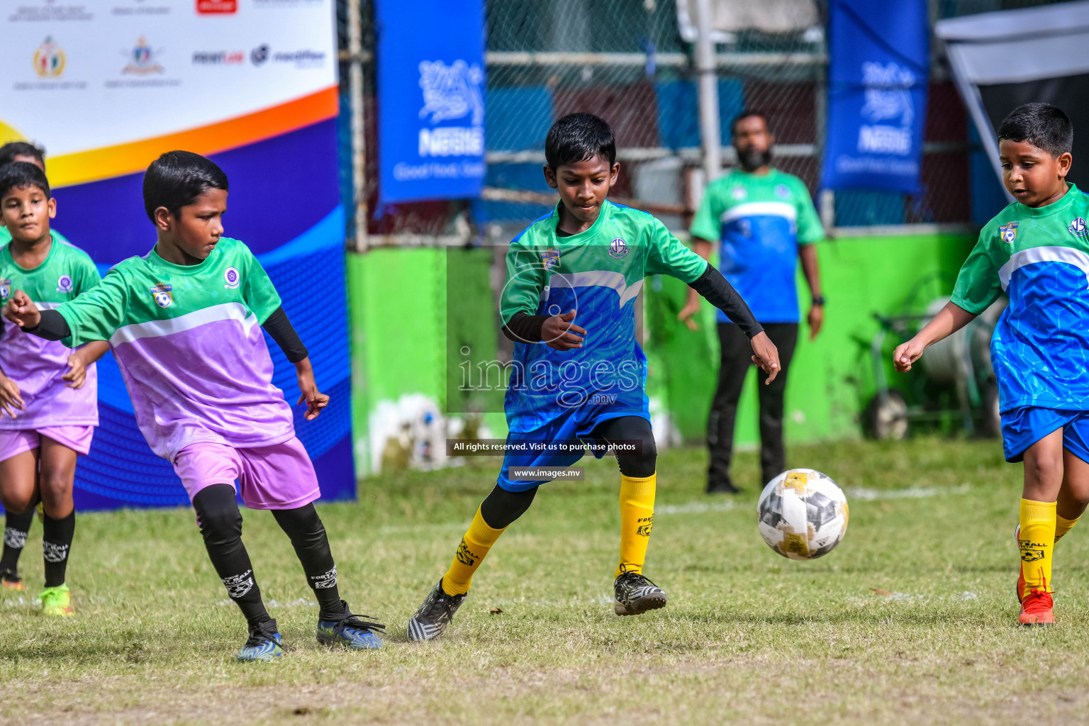 Day 3 of Milo Kids Football Fiesta 2022 was held in Male', Maldives on 21st October 2022. Photos: Nausham Waheed/ images.mv