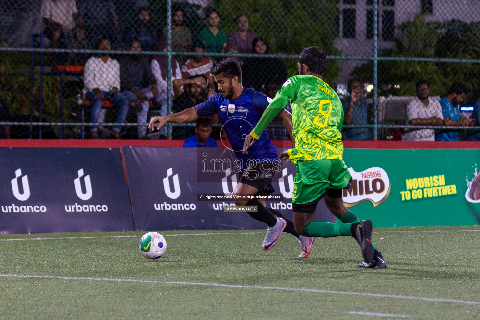 Team Fenaka vs GAS CLUB in Club Maldives Cup 2023 held in Hulhumale, Maldives, on Saturday, 05th August 2023 
Photos: Mohamed Mahfooz Moosa / images.mv