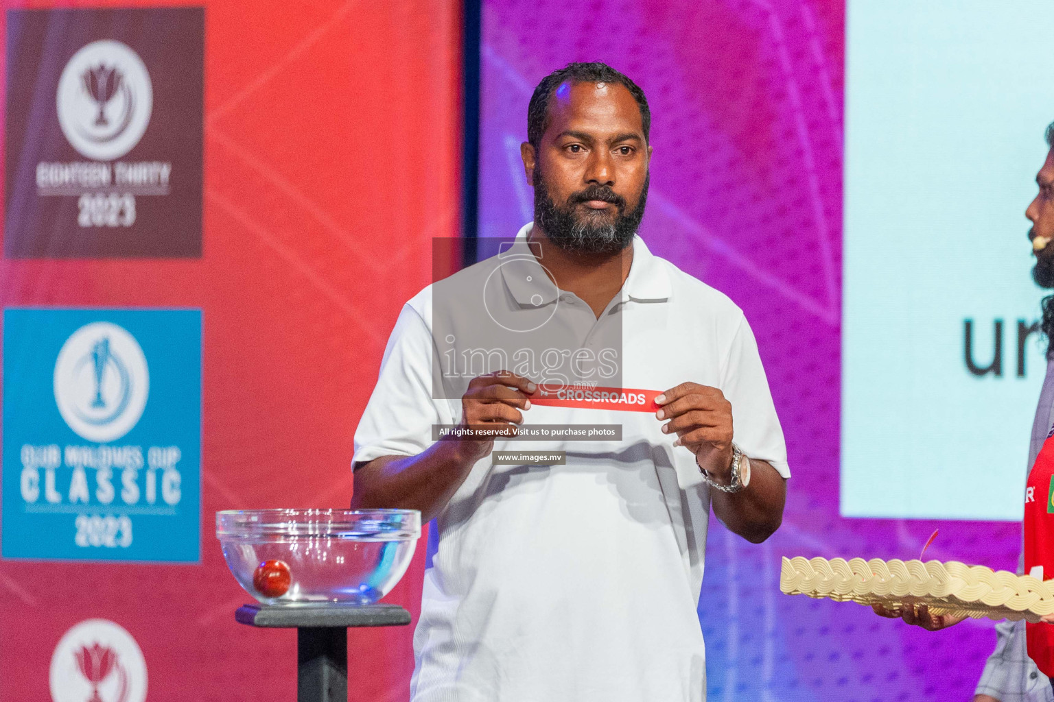 Draw ceremony of Club Maldives 2023 was held on Thursday, 6th July 2023 at PSM Studio in Male', Maldives.  Photos: Ismail Thoriq / images.mv