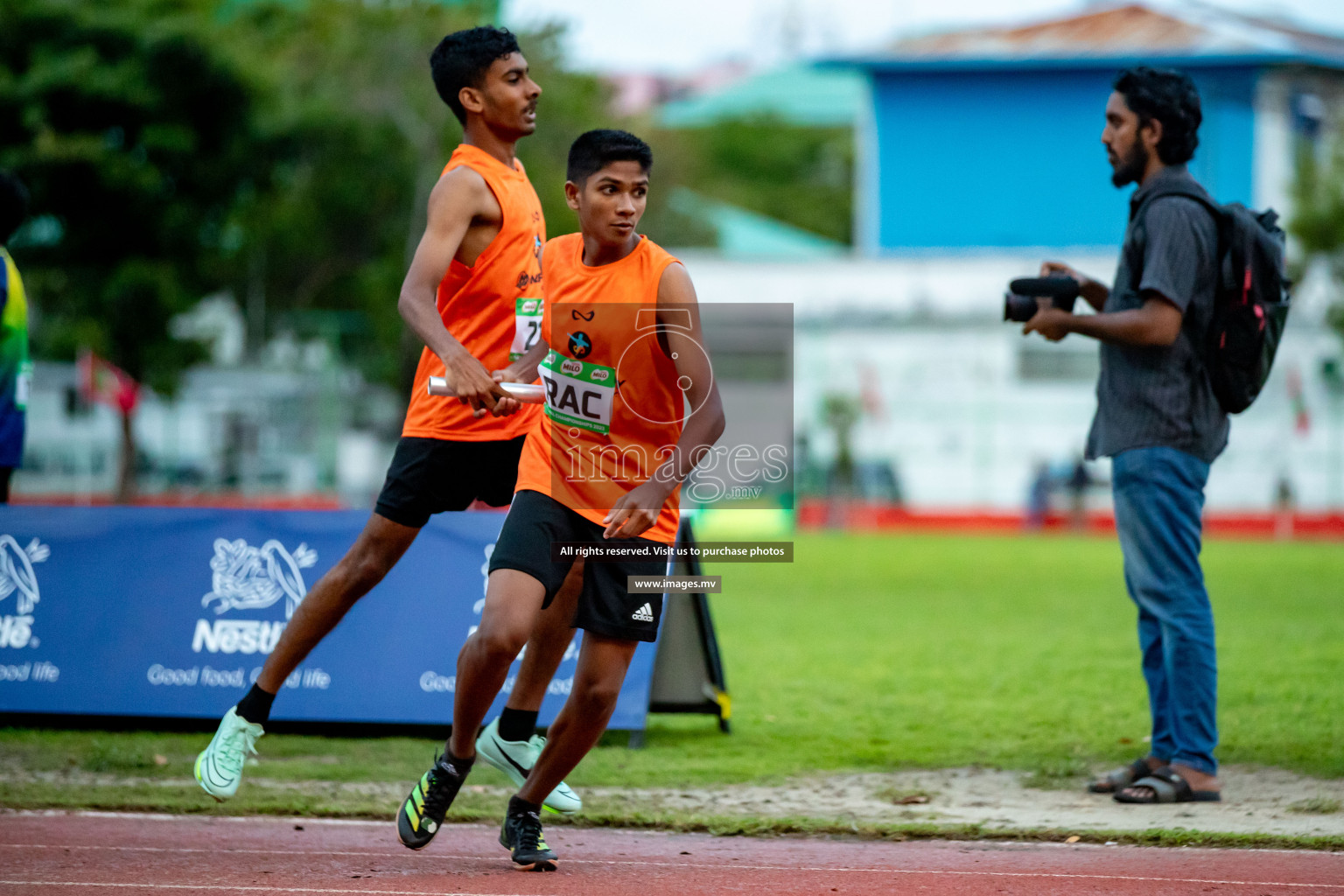 Day 2 of National Athletics Championship 2023 was held in Ekuveni Track at Male', Maldives on Friday, 24th November 2023. Photos: Hassan Simah / images.mv