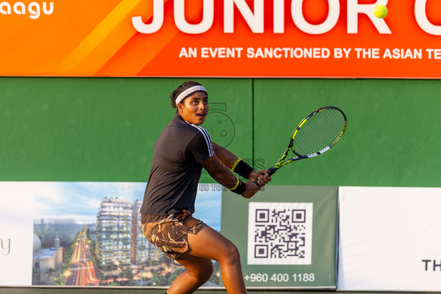 Day 3 of ATF Maldives Junior Open Tennis was held in Male' Tennis Court, Male', Maldives on Wednesday, 11th December 2024. Photos: Ismail Thoriq / images.mv