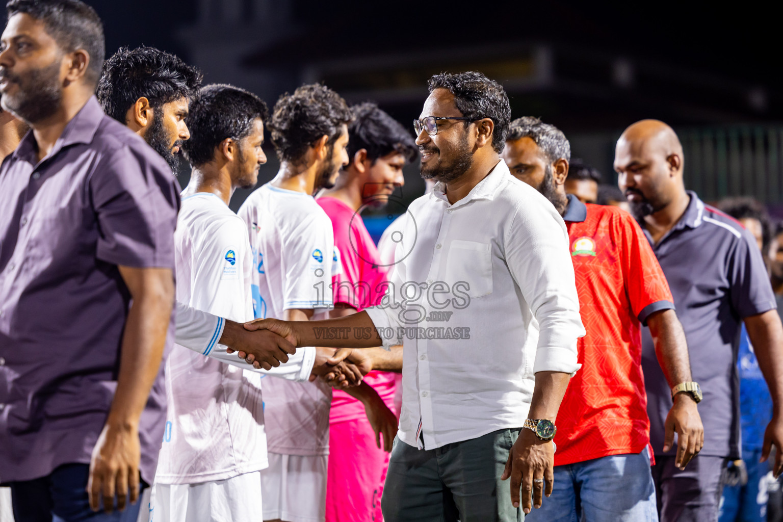 AA Thoddoo vs AA Ukulhas in Day 11 of Golden Futsal Challenge 2025 was held on Wednesday, 15th January 2025, in Hulhumale', Maldives Photos: Nausham Waheed / images.mv