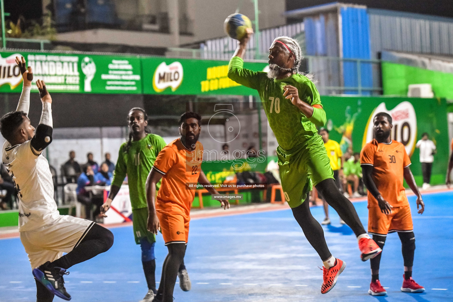 Final of Milo 6th Inter Office Handball Tournament 2022 - Photos by Nausham Waheed