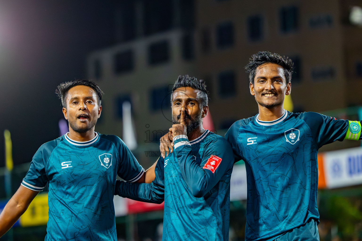 N Kendhikulhudhoo vs R Dhuvaafaru on Day 39 of Golden Futsal Challenge 2024 was held on Friday, 23rd February 2024, in Hulhumale', Maldives 
Photos: Mohamed Mahfooz Moosa/ images.mv