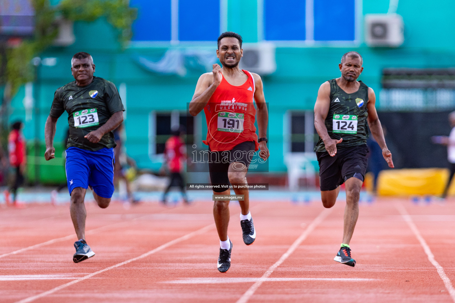 Day 1 of National Athletics Championship 2023 was held in Ekuveni Track at Male', Maldives on Thursday 23rd November 2023. Photos: Nausham Waheed / images.mv