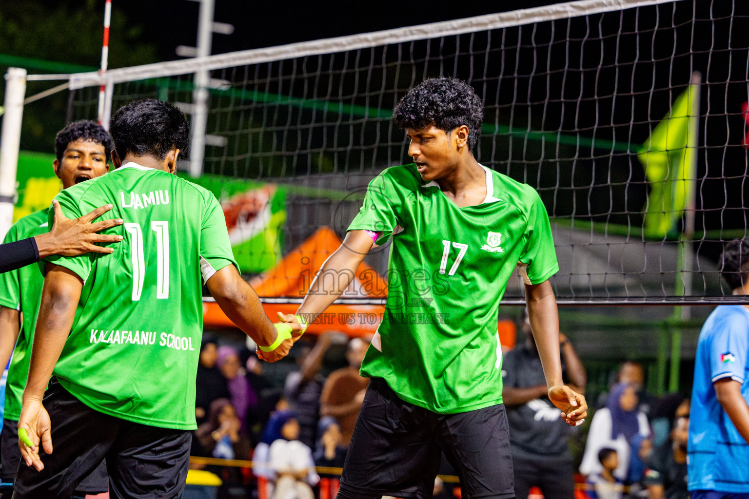 Day 11 of Interschool Volleyball Tournament 2024 was held in Ekuveni Volleyball Court at Male', Maldives on Monday, 2nd December 2024. Photos: Nausham Waheed / images.mv