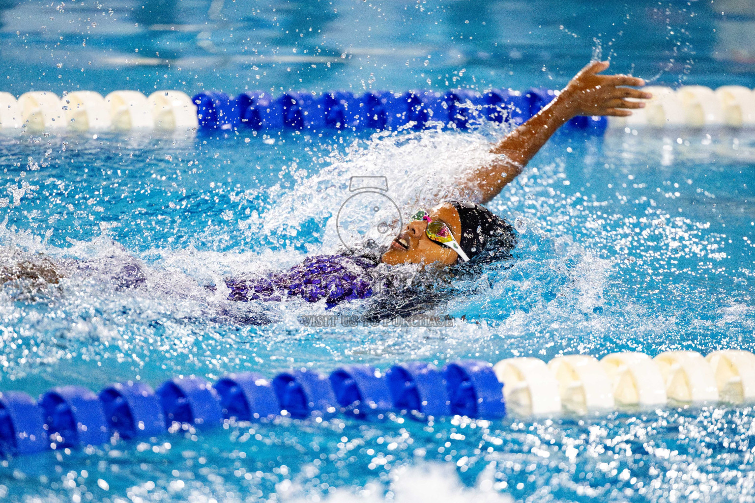 Day 5 of National Swimming Competition 2024 held in Hulhumale', Maldives on Tuesday, 17th December 2024. Photos: Hassan Simah / images.mv