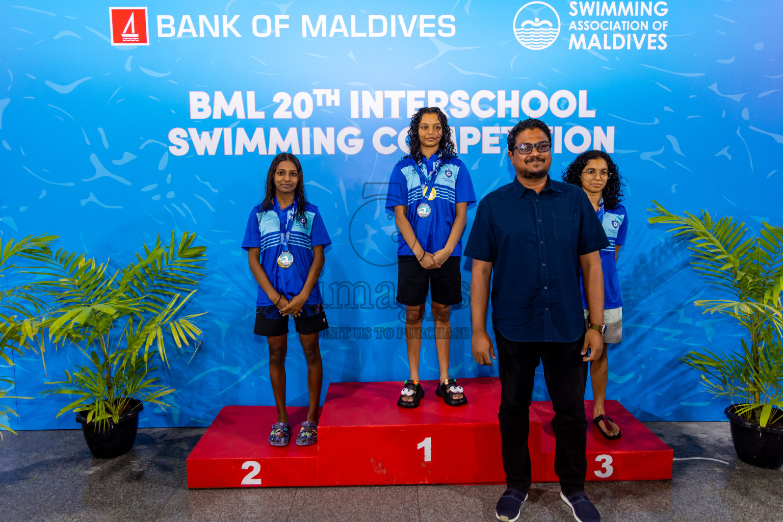 Day 5 of 20th Inter-school Swimming Competition 2024 held in Hulhumale', Maldives on Wednesday, 16th October 2024. Photos: Nausham Waheed / images.mv