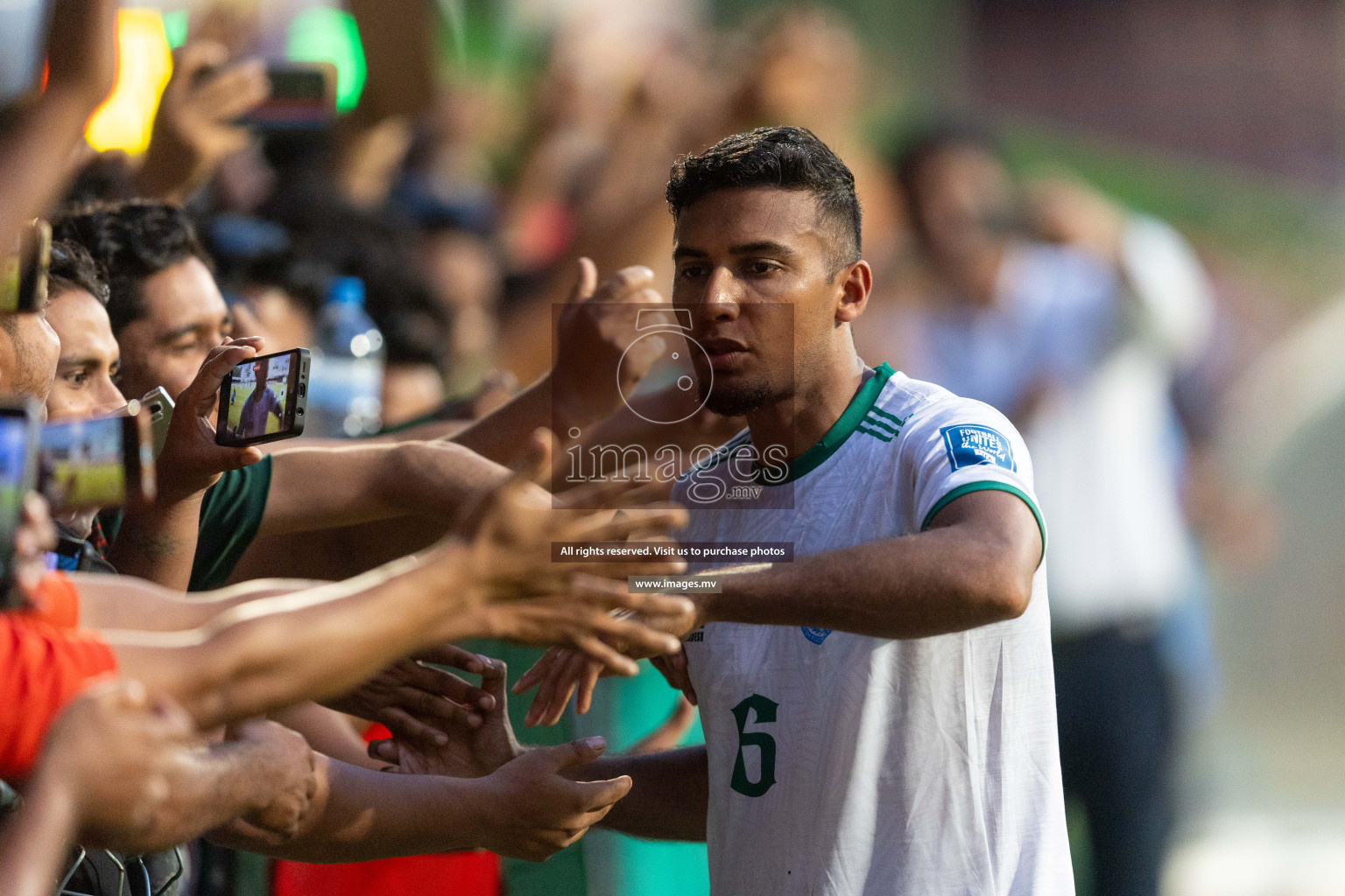 FIFA World Cup 2026 Qualifiers Round 1 home match vs Bangladesh held in the National Stadium, Male, Maldives, on Thursday 12th October 2023. Photos: Nausham Waheed / Images.mv