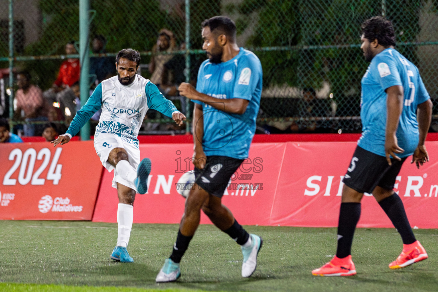 Trade Club vs Higher Education in Club Maldives Classic 2024 held in Rehendi Futsal Ground, Hulhumale', Maldives on Sunday, 8th September 2024. Photos: Hassan Simah / images.mv