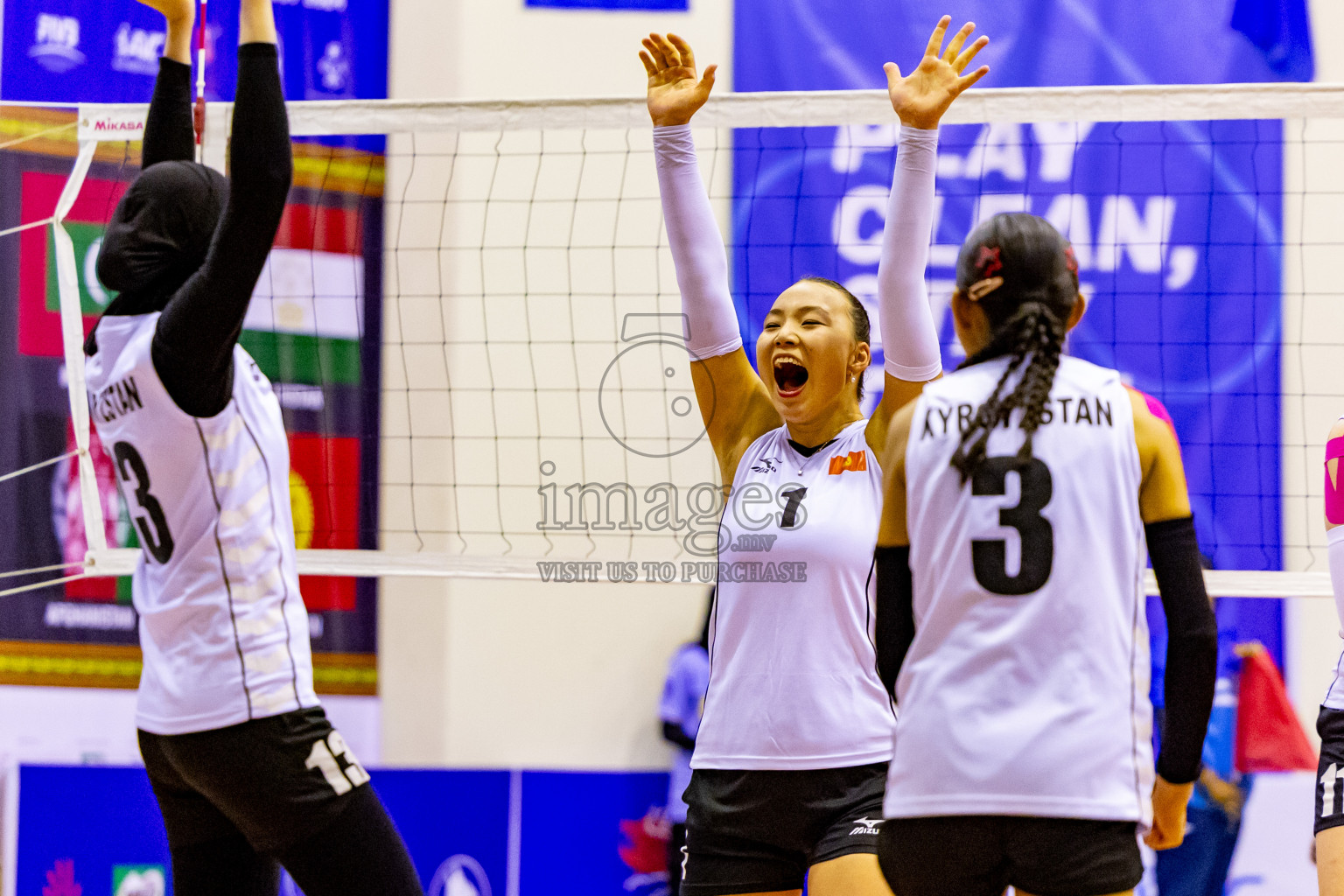 Final of CAVA Woman's Volleyball Challenge Cup 2024 was held in Social Center, Male', Maldives on Wednesday, 11th September 2024. Photos: Nausham Waheed / images.mv