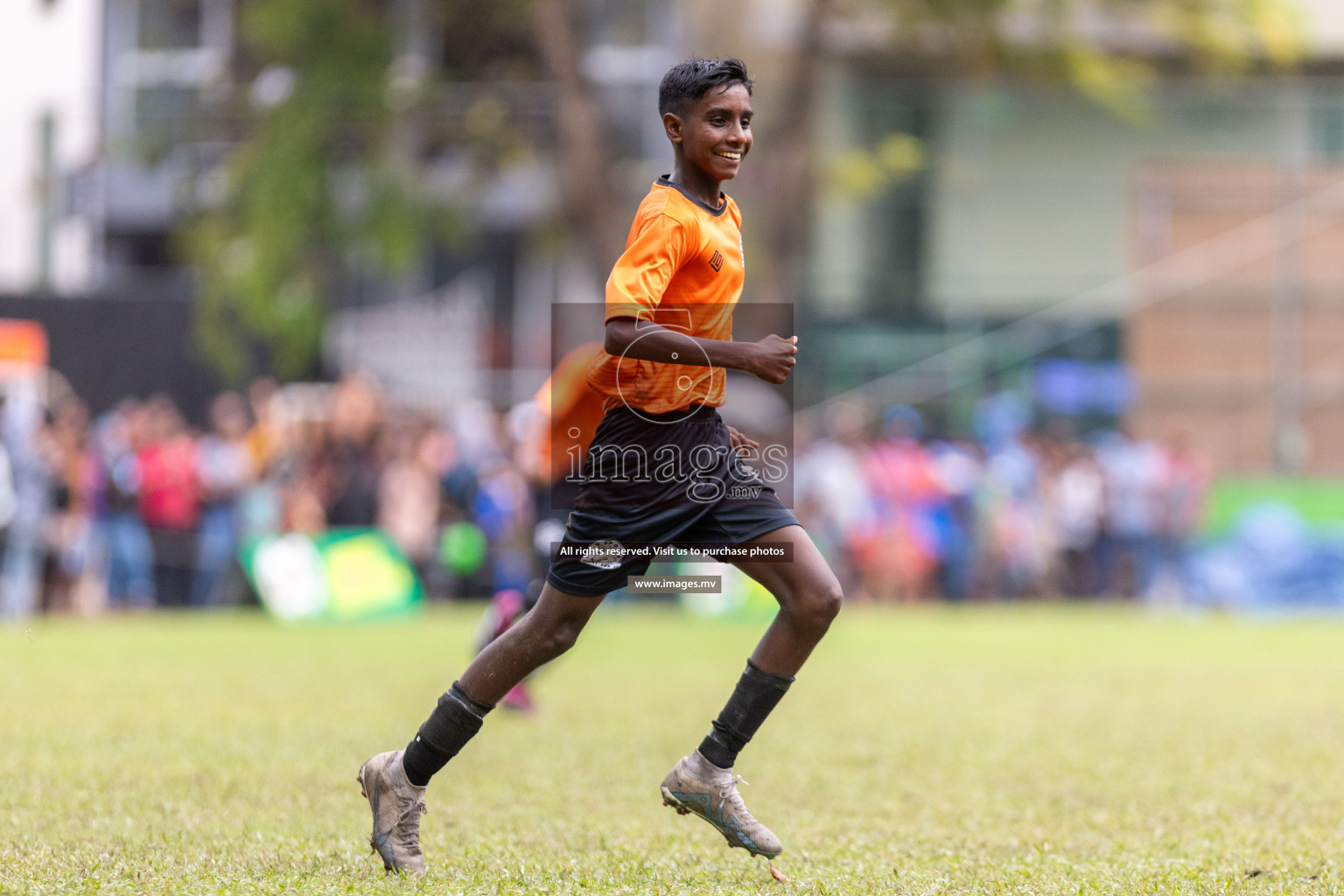 Day 2 of MILO Academy Championship 2023 (u14) was held in Henveyru Stadium Male', Maldives on 4th November 2023. Photos: Nausham Waheed / images.mv