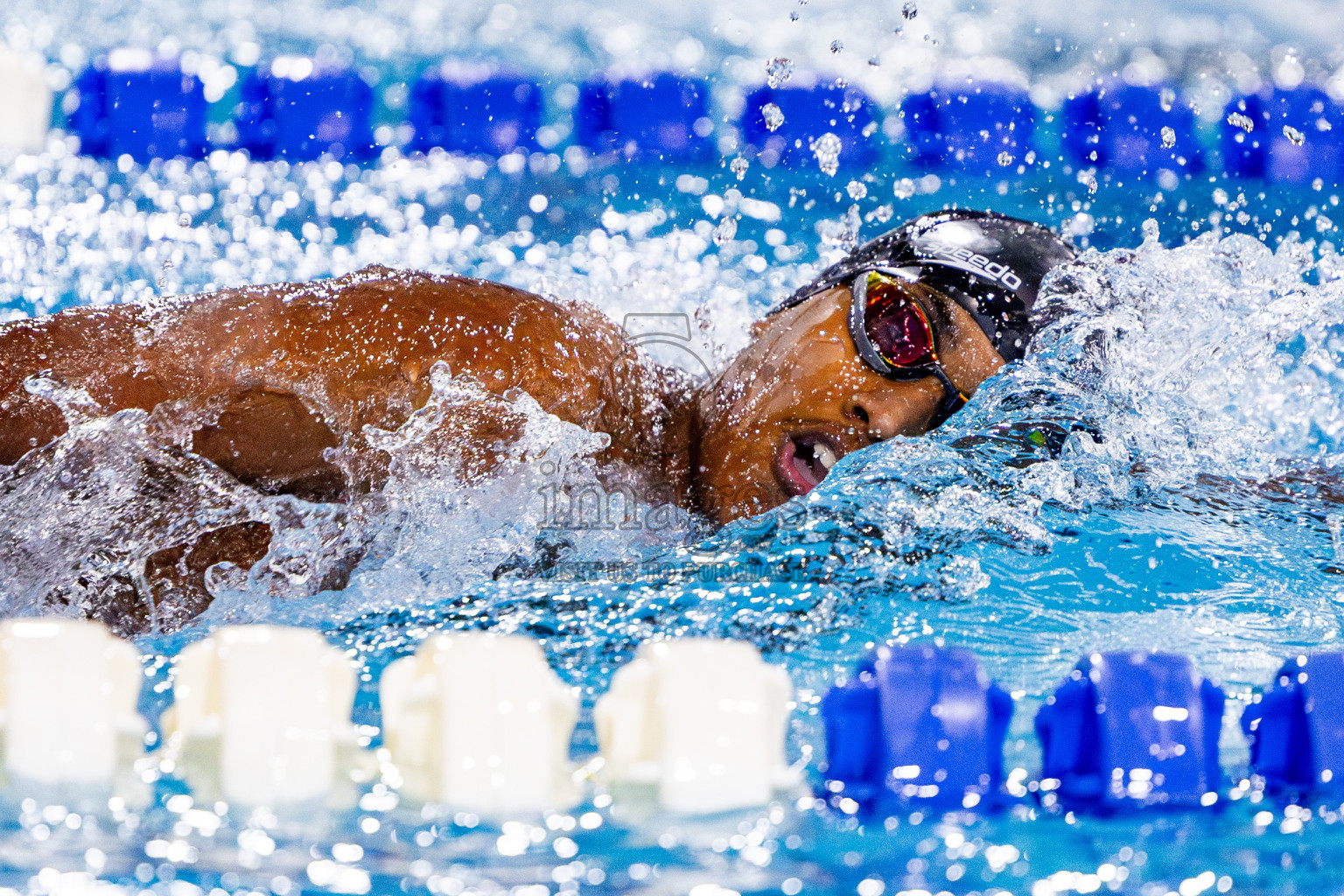 Day 3 of National Swimming Competition 2024 held in Hulhumale', Maldives on Sunday, 15th December 2024. Photos: Nausham Waheed/ images.mv