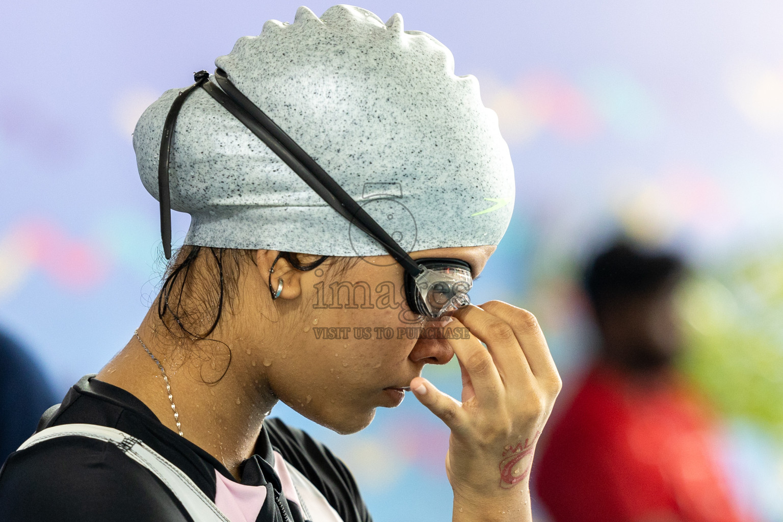 Day 7 of National Swimming Competition 2024 held in Hulhumale', Maldives on Thursday, 19th December 2024.
Photos: Ismail Thoriq / images.mv