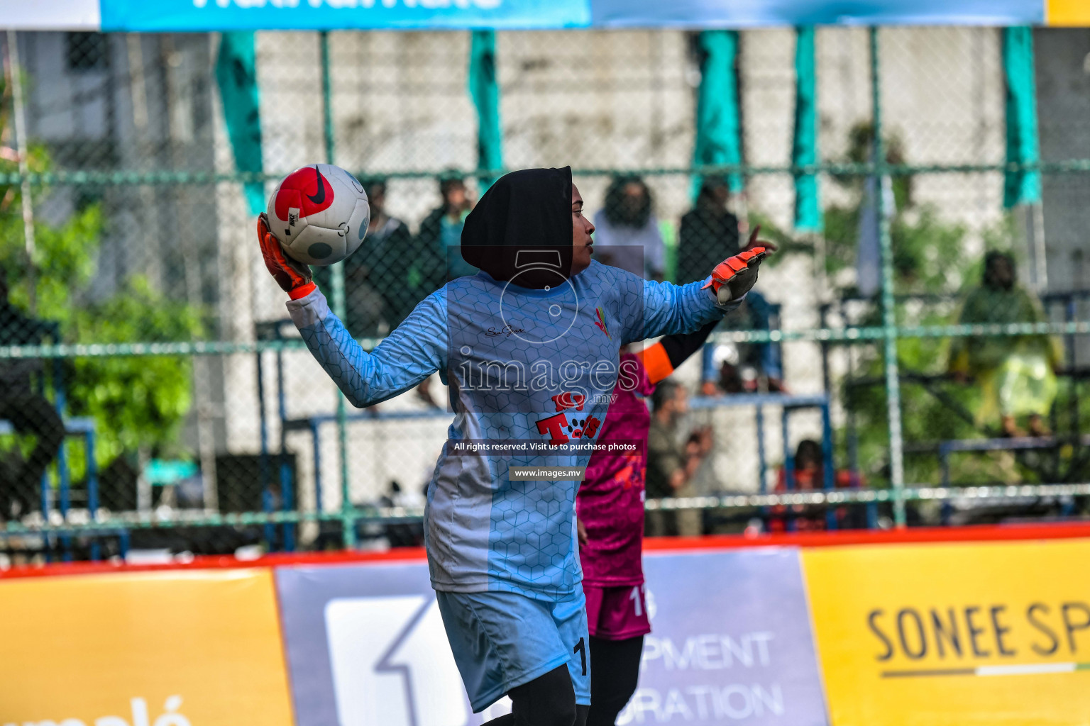 WAMCO vs Club MYS in Eighteen Thirty Women's Futsal Fiesta 2022 was held in Hulhumale', Maldives on Wednesday, 12th October 2022. Photos: Nausham Waheed / images.mv