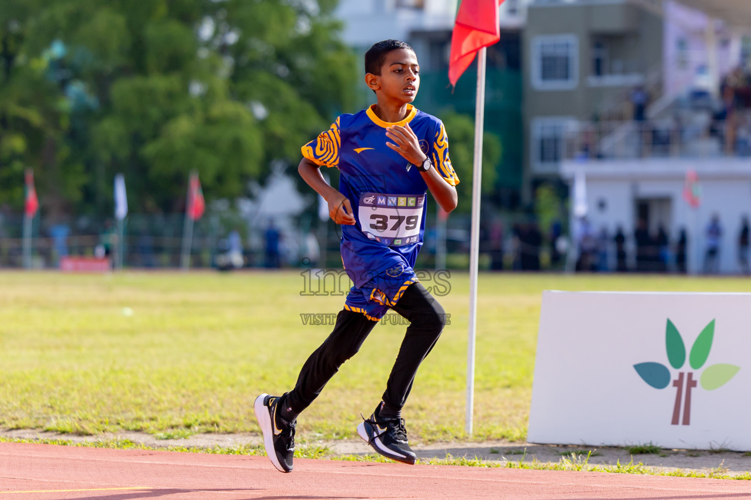 Day 4 of MWSC Interschool Athletics Championships 2024 held in Hulhumale Running Track, Hulhumale, Maldives on Tuesday, 12th November 2024. Photos by: Nausham Waheed / Images.mv