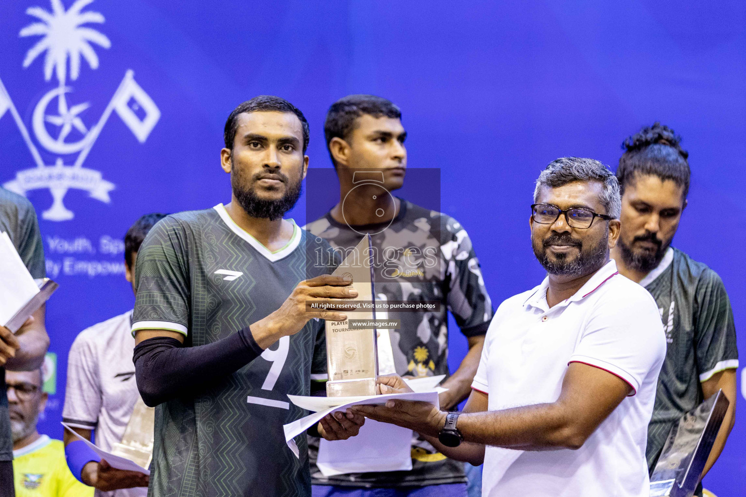 Final of Inter Company-Office Volleyball Tournament 2023 was held in Social Center, Male', Maldives on Saturday, 20th May 2023.  Photos: Ismail Thoriq / images.mv