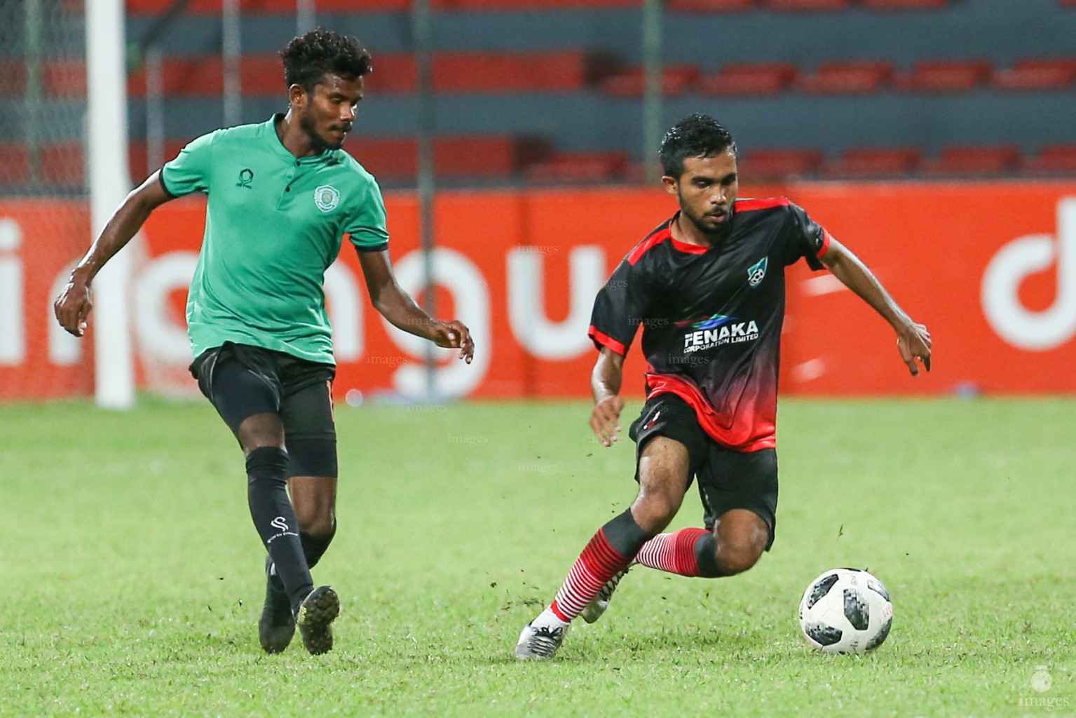 Dhiraagu Dhivehi Premier League 2018Fehendhoo vs Foakaidhoo, Male' Maldives, Thursday, September 27, 2018 (Images.mv Photo/Suadh Abdul Sattar)