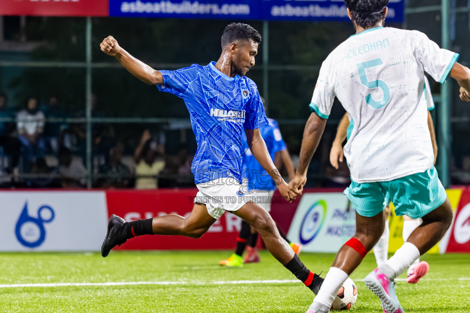 MPL vs Police Club in Day 6 of Club Maldives Cup 2025 was held in Rehendhi Futsal Ground, Hulhumale', Maldives on Saturday, 4th October 2025. Photos: Nausham Waheed / images.mv
