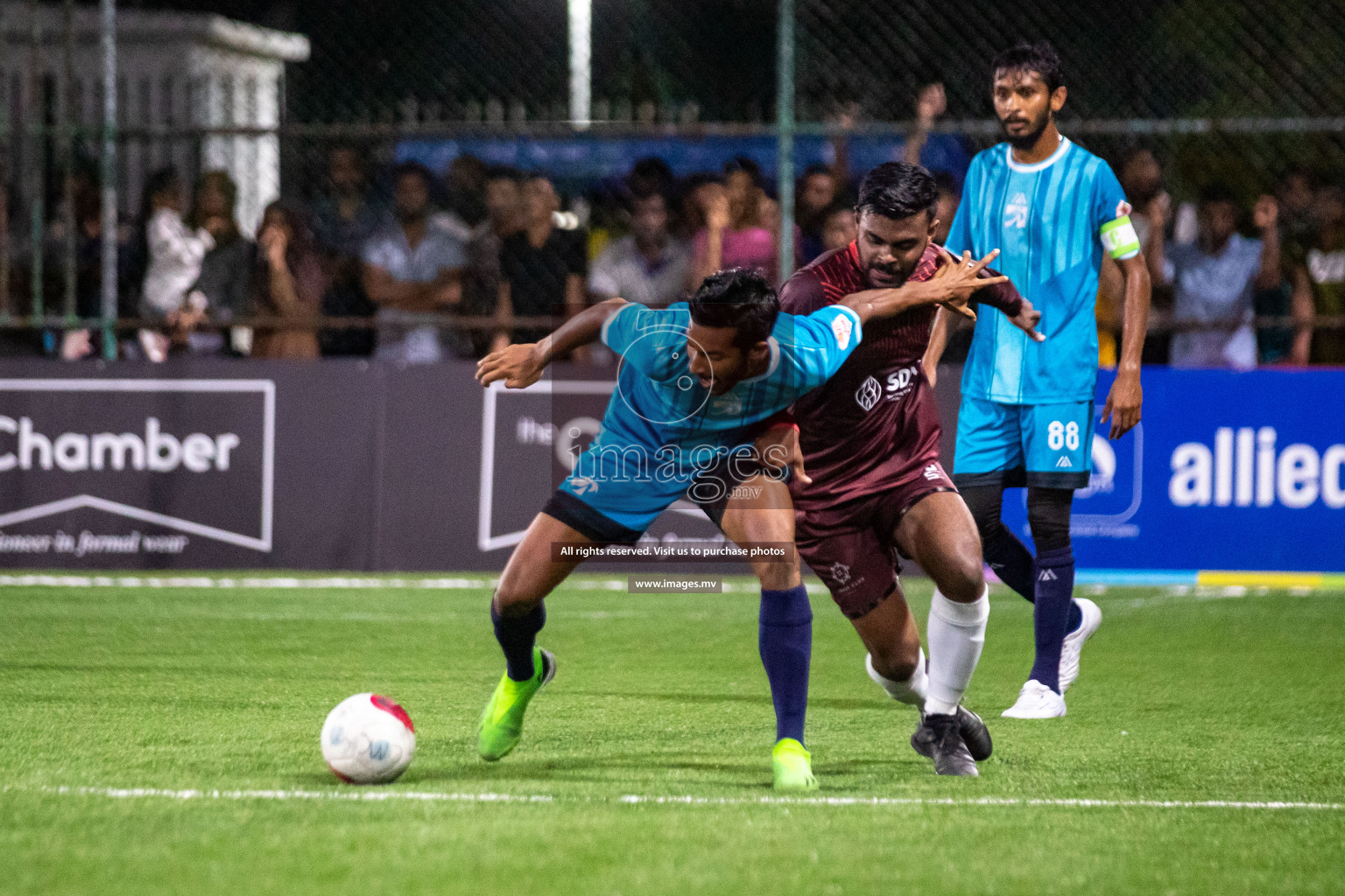 MACL vs Trade Club in Club Maldives Cup 2022 was held in Hulhumale', Maldives on Sunday, 9th October 2022. Photos: Hassan Simah / images.mv