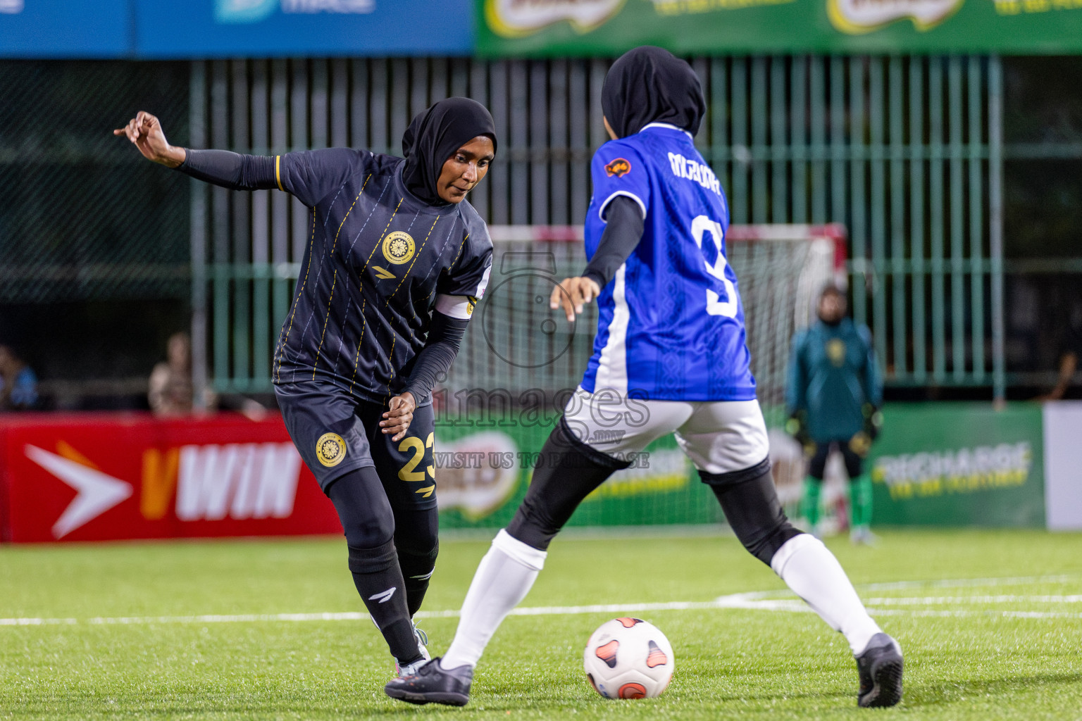 Customs RC vs Prison Club in Eighteen Thirty Classic of Club Maldives Cup 2025 held in Rehendi Futsal Ground, Hulhumale', Maldives on Thursday, 4th September 2025. Photos: Yasna Ahmed / images.mv