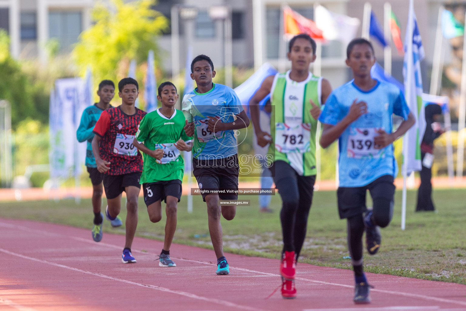 Day two of Inter School Athletics Championship 2023 was held at Hulhumale' Running Track at Hulhumale', Maldives on Sunday, 15th May 2023. Photos: Shuu/ Images.mv