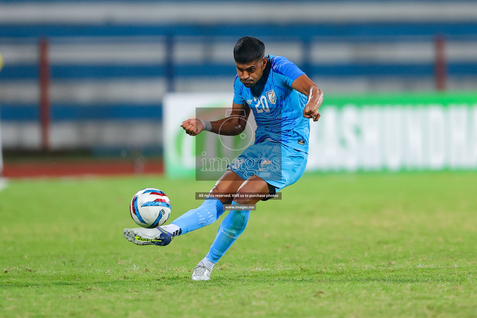 Lebanon vs India in the Semi-final of SAFF Championship 2023 held in Sree Kanteerava Stadium, Bengaluru, India, on Saturday, 1st July 2023. Photos: Nausham Waheed, Hassan Simah / images.mv