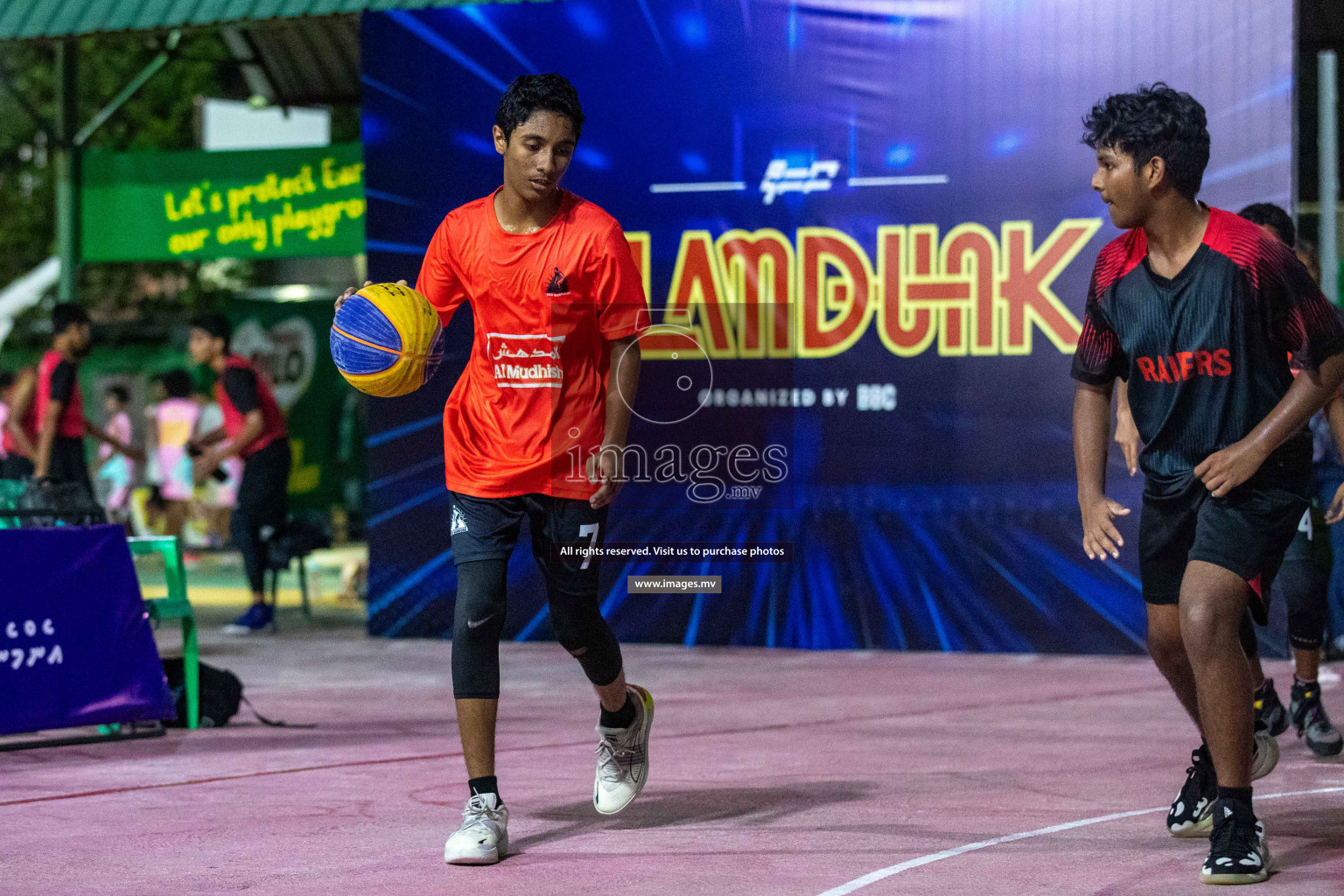 Day4 of Slamdunk by Sosal on 15th April 2023 held in Male'. Photos: Nausham waheed /images.mv