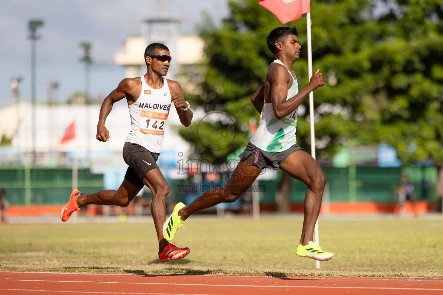 Day 3 of National Athletics Championship 2025 was held at Ekuveni Running Ground in Male', Maldives on Saturday, 16th August 2025. Photos: Hasni / images.mv