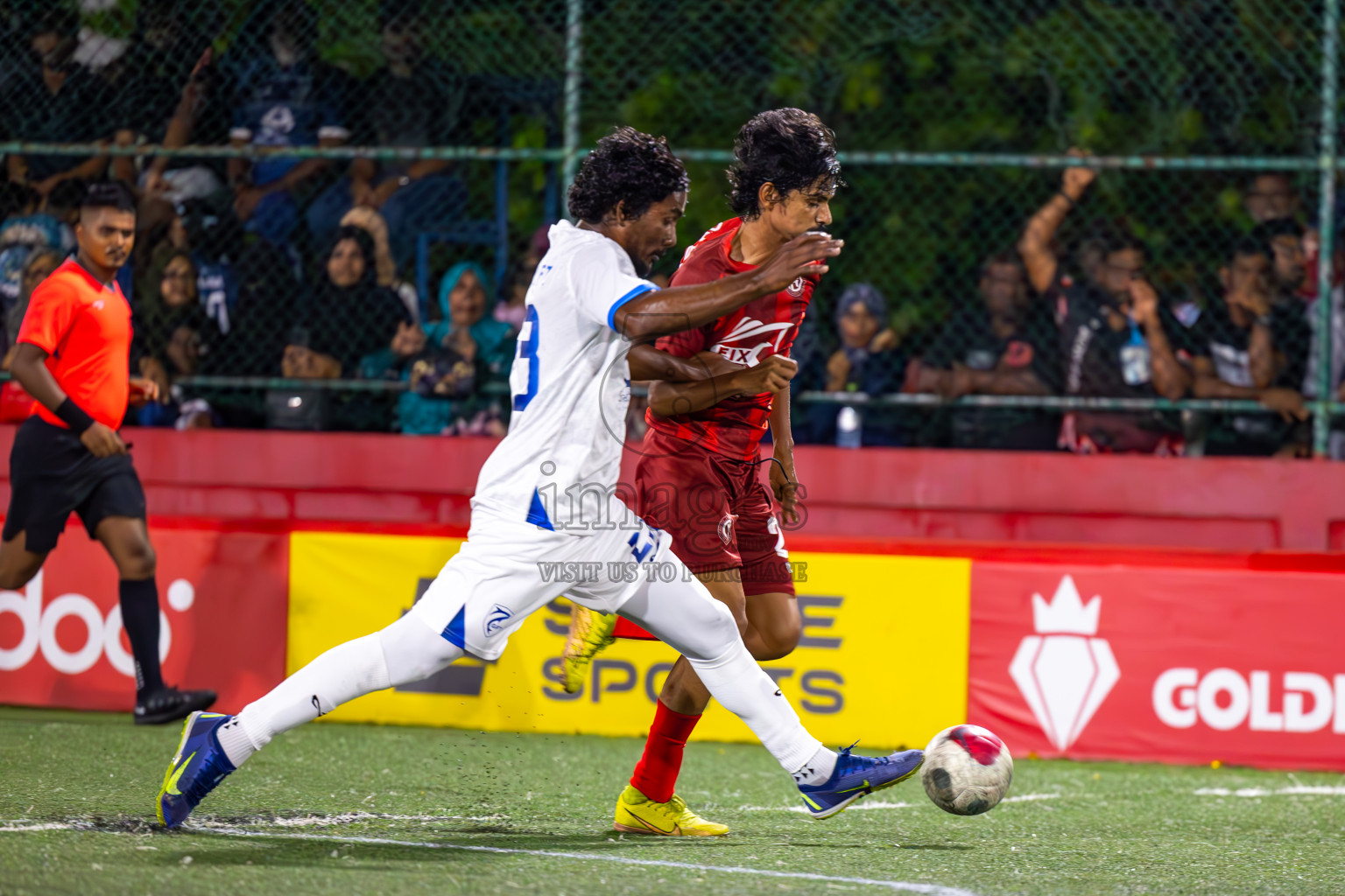 K Gaafaru VS K Huraa in Day 25 of Golden Futsal Challenge 2024 was held on Thursday , 8th February 2024 in Hulhumale', Maldives
Photos: Ismail Thoriq / images.mv