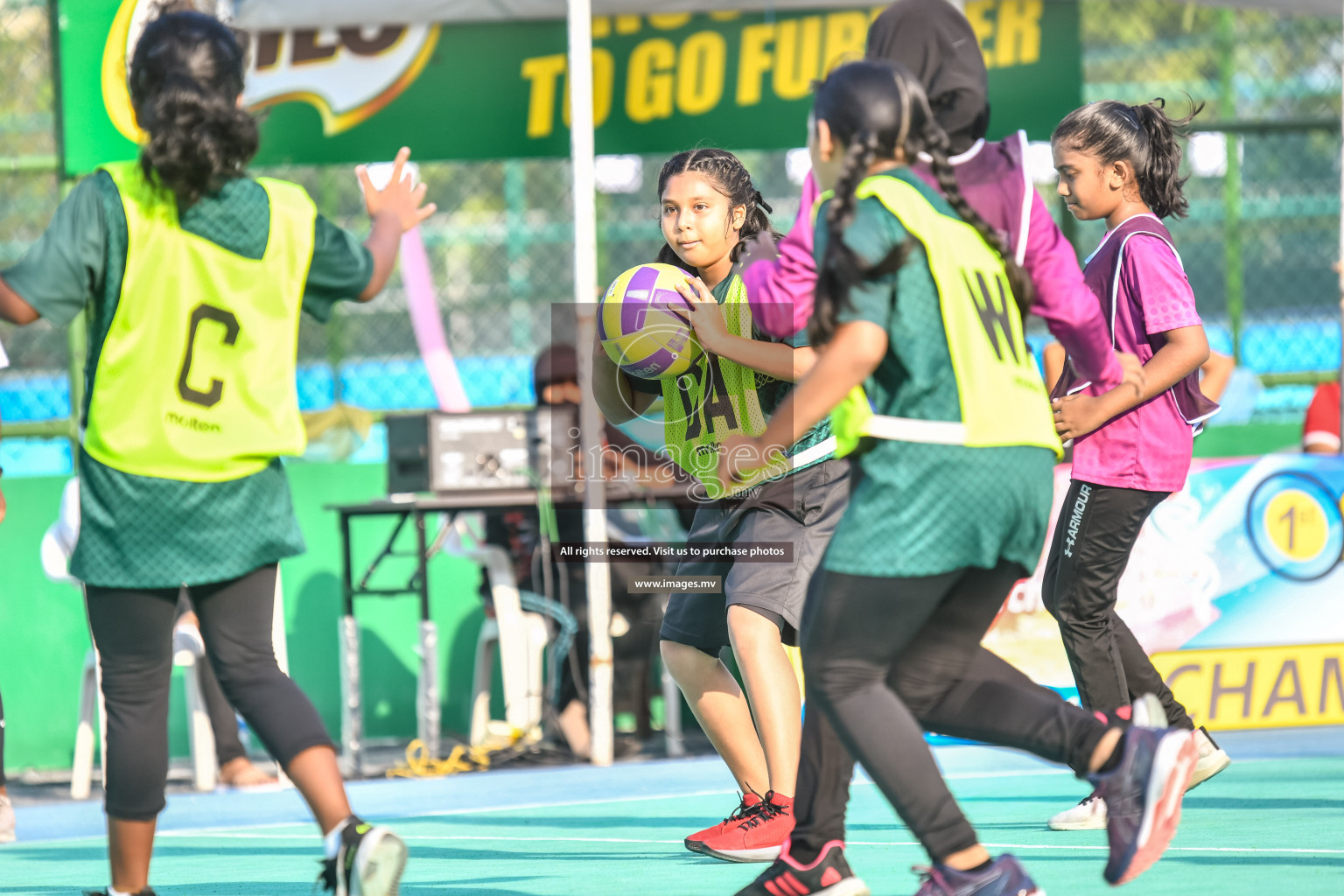 Day 7 of Junior Netball Championship 2022 on 11th March 2022 held in Male', Maldives. Photos by Nausham Waheed