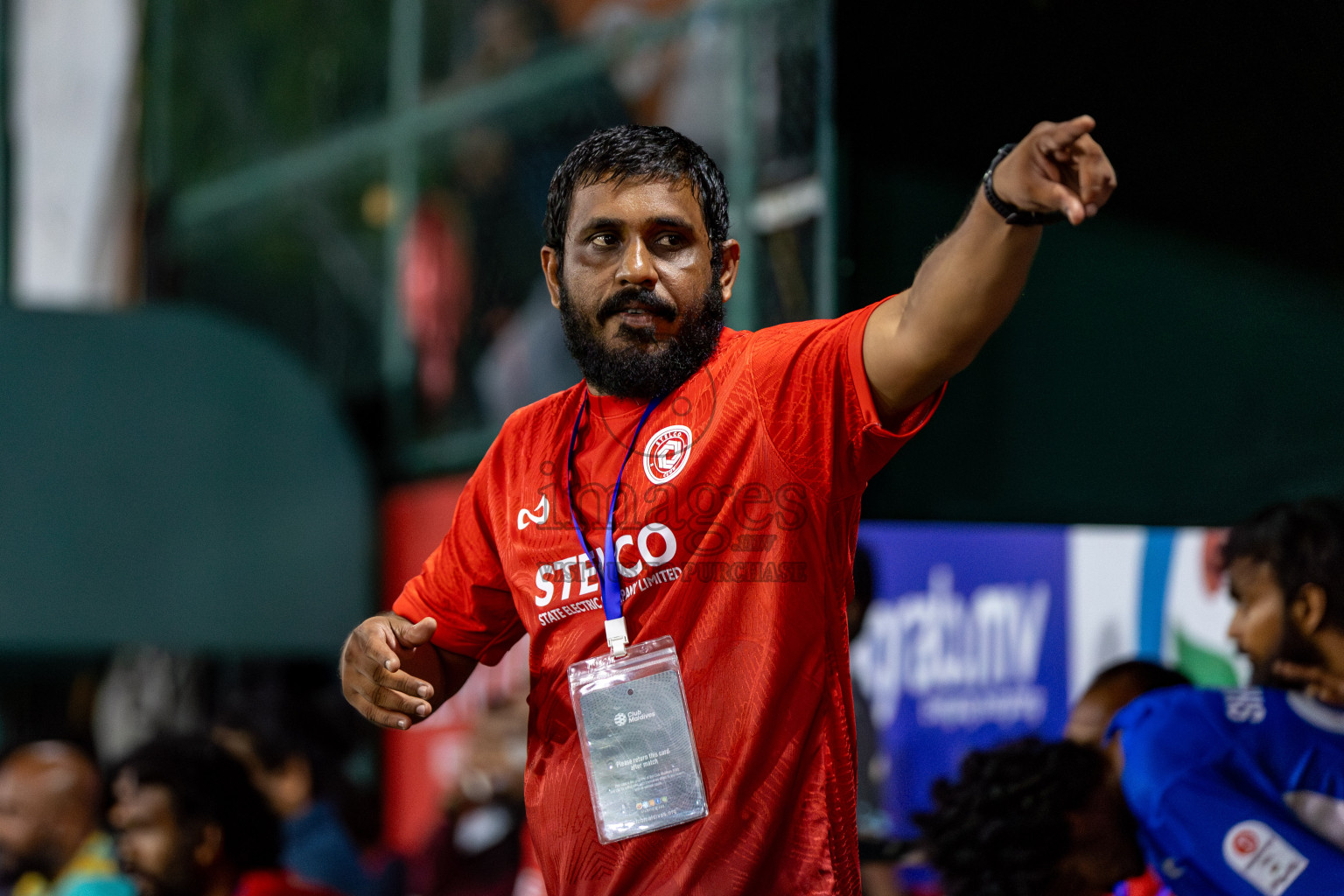 WAMCO vs STELCO RC in the Semi Finals of Club Maldives Cup 2024 held in Rehendi Futsal Ground, Hulhumale', Maldives on Monday, 14th October 2024. Photos: Hassan Simah / images.mv