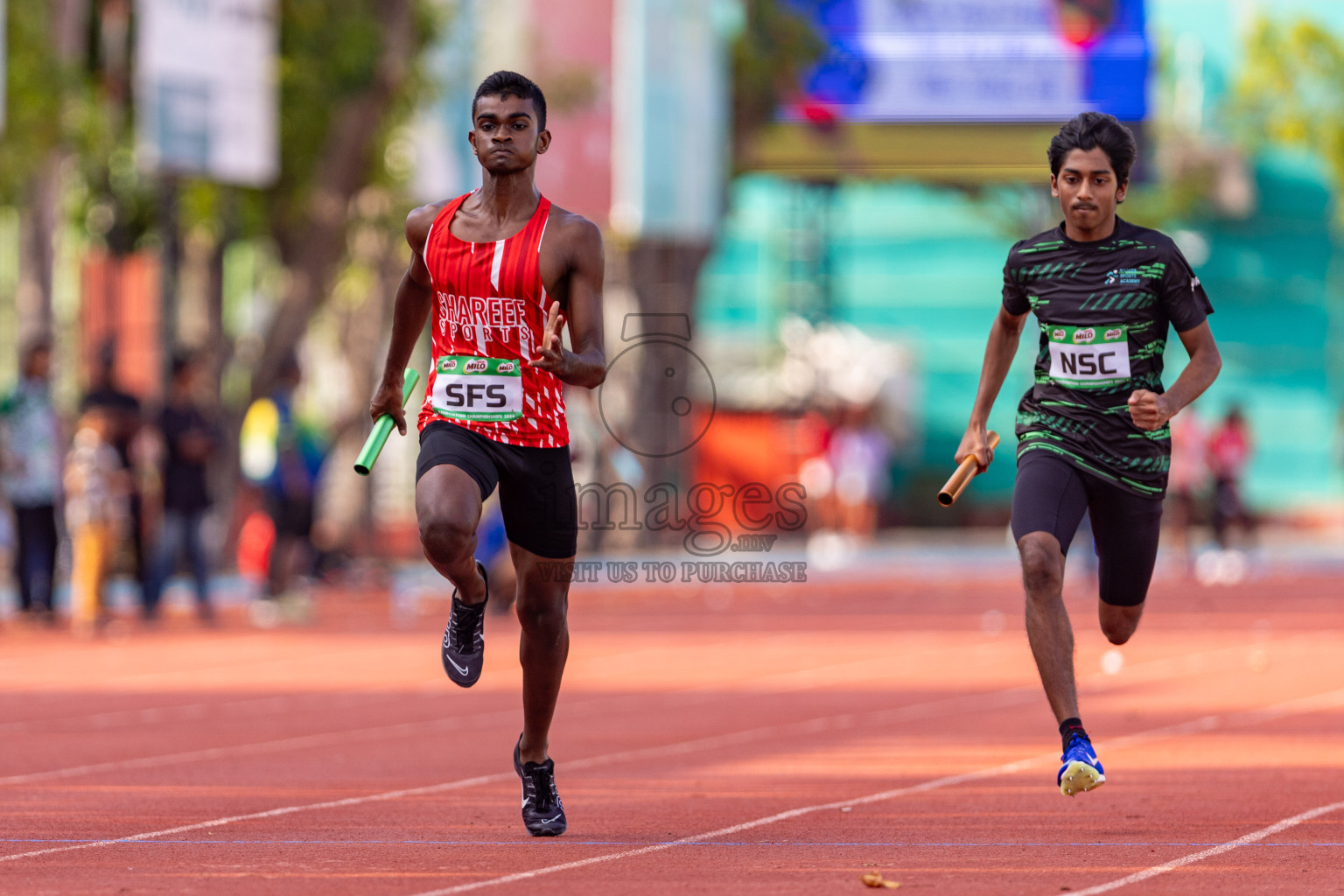 Day 3 of MILO Athletics Association Championship was held on Thursday, 7th May 2024 in Male', Maldives. Photos: Nausham Waheed