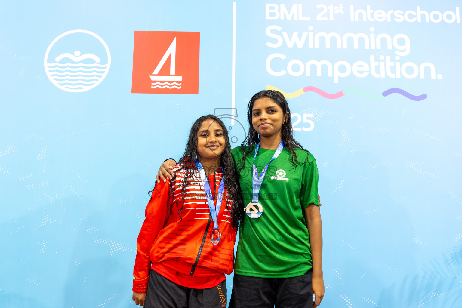 Day 6 of BML 21st Interschool Swimming Competition 2025 was held in Hulhumale' Swimming Pool, Hulhumale', Maldives on Thursday, 16th October 2025.
Photos: Ismail Thoriq / images.mv