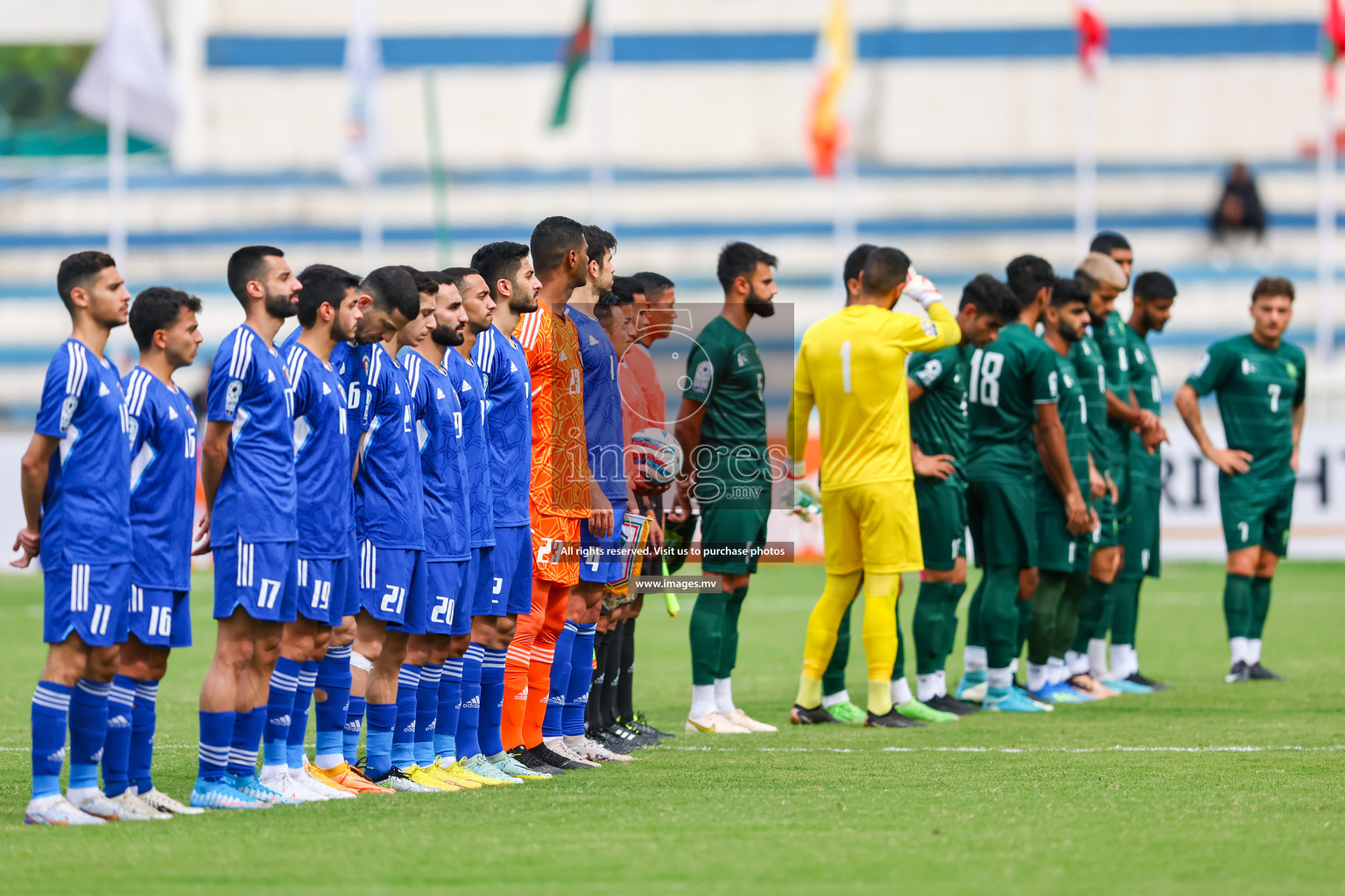 Pakistan vs Kuwait in SAFF Championship 2023 held in Sree Kanteerava Stadium, Bengaluru, India, on Saturday, 24th June 2023. Photos: Nausham Waheed, Hassan Simah / images.mv