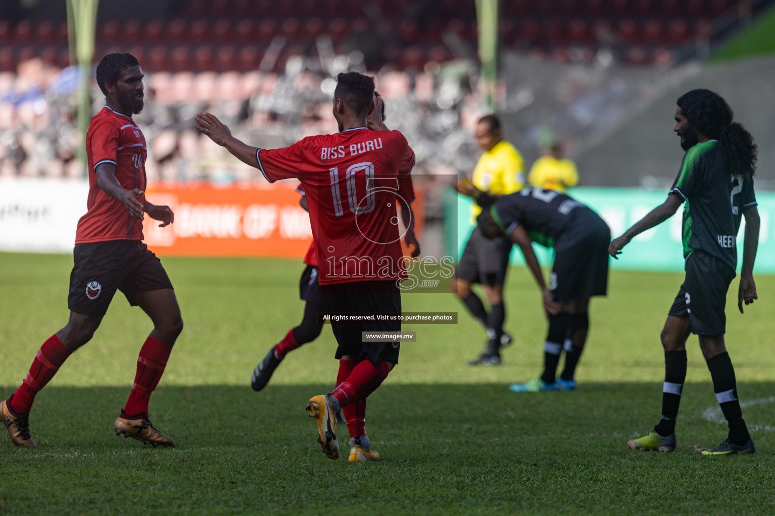 Biss Buru Sports vs JJ Sports Club  in 2nd Division 2022 on 14th July 2022, held in National Football Stadium, Male', Maldives Photos: Hassan Simah / Images.mv