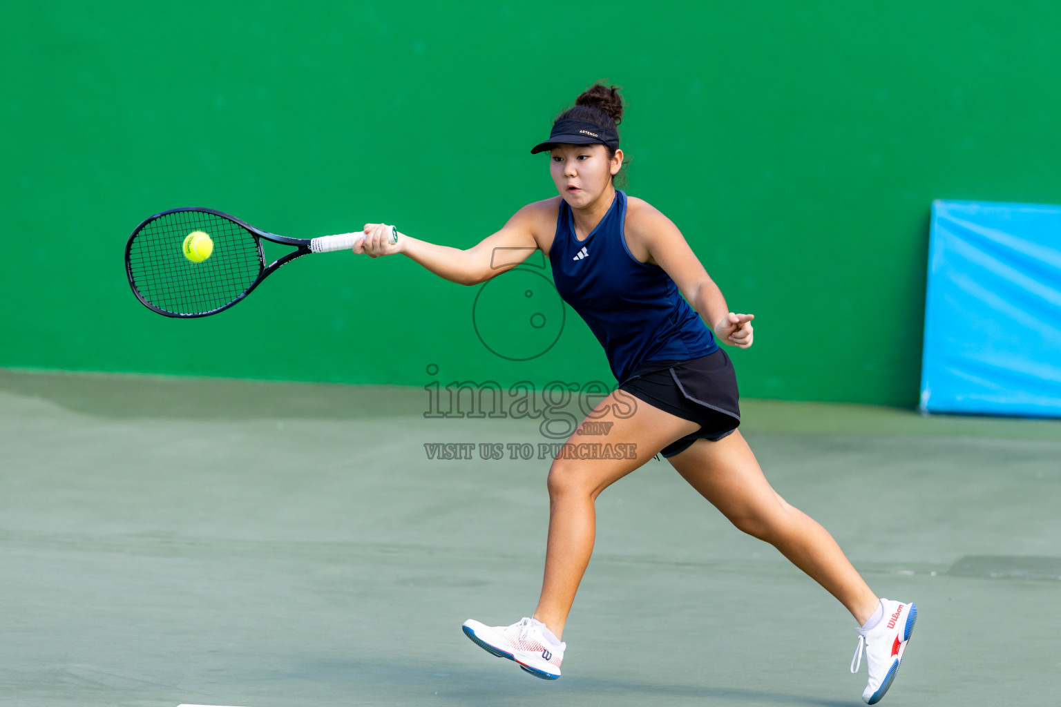 Day 2 of ATF Maldives Junior Open Tennis was held in Male' Tennis Court, Male', Maldives on Tuesday, 10th December 2024. Photos: Nausham Waheed / images.mv