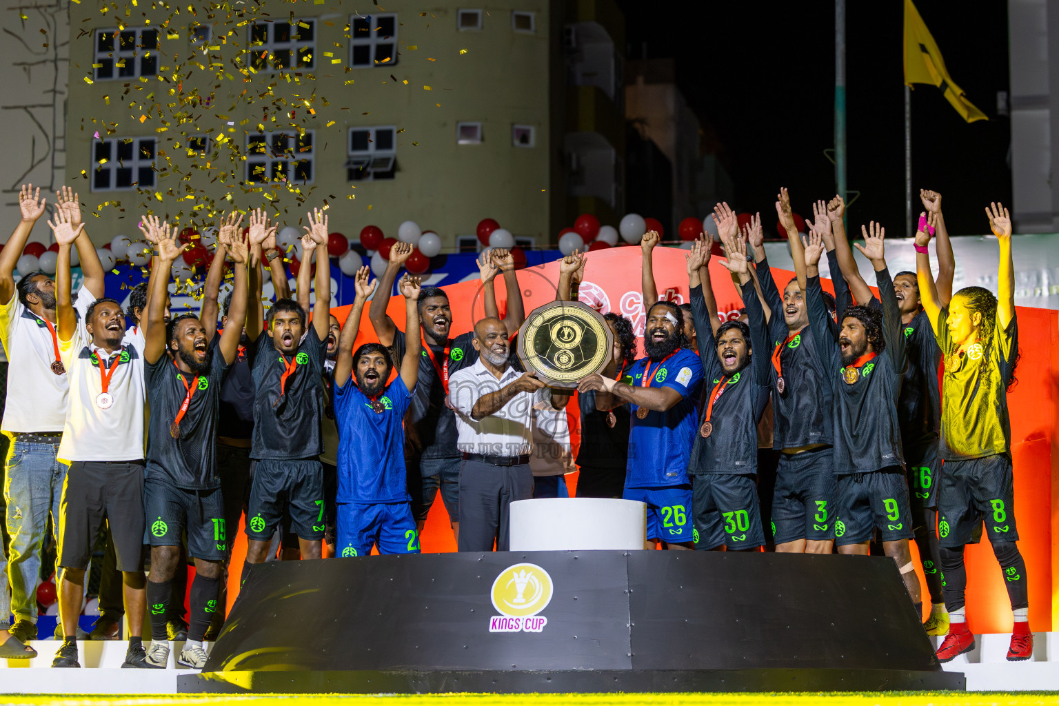 Road Recreation Club vs Club Combination SC Eydhafushi in Kings Cup Final of Club Maldives 2025 was held in Rehendhi Futsal Ground, Hulhumale', Maldives on Tuesday, 9th September 2025. Photos: Ismail Thoriq / images.mv