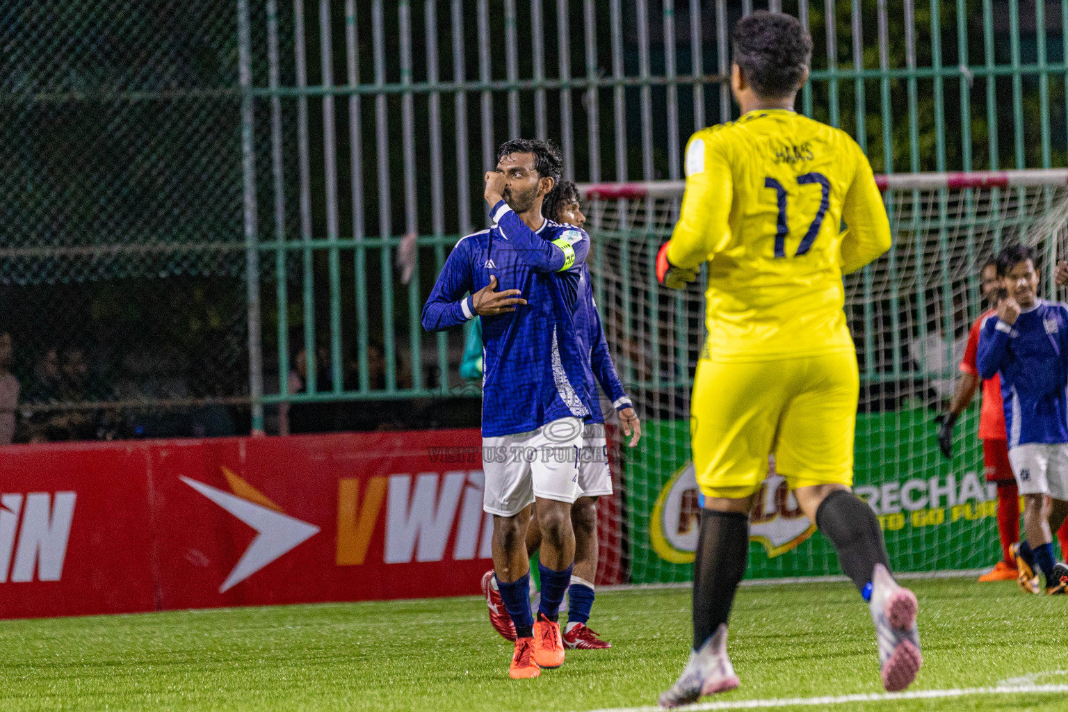 Hulhumale Hospital vs Club BCC in Club Maldives Cup Claasic 2025 was held in Rehendi Futsal Ground, Hulhumale', Maldives on Sunday, 21st September 2025. Photos: Areef Adam / images.mv