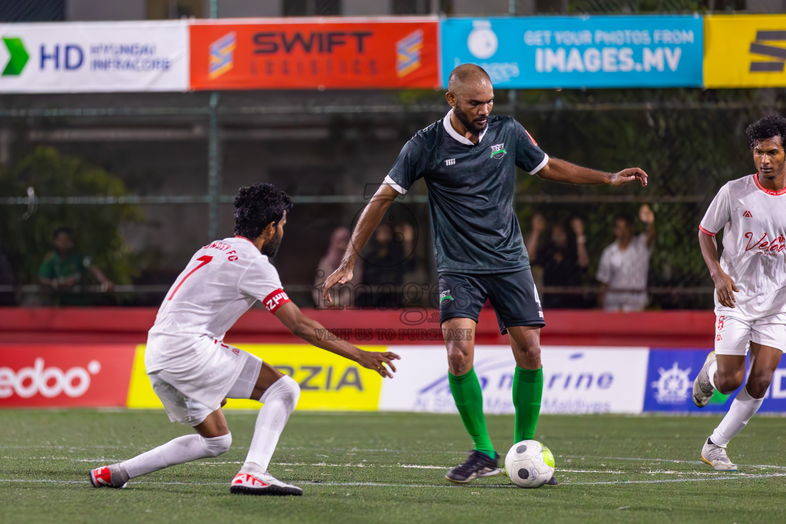 GA Kindly vs GA Dhaandhoo in Day 9 of Golden Futsal Challenge 2024 was held on Tuesday, 23rd January 2024, in Hulhumale', Maldives
Photos: Ismail Thoriq / images.mv