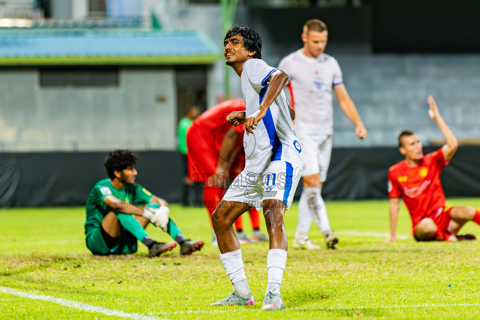 ODI Sport Club vs Victory Sports Club in Dhivehi Premier League 2025/26 held in National Football Stadium, Male', Maldives on Thursday, 2nd October 2025. Photos: Areef Adam / Images.mv