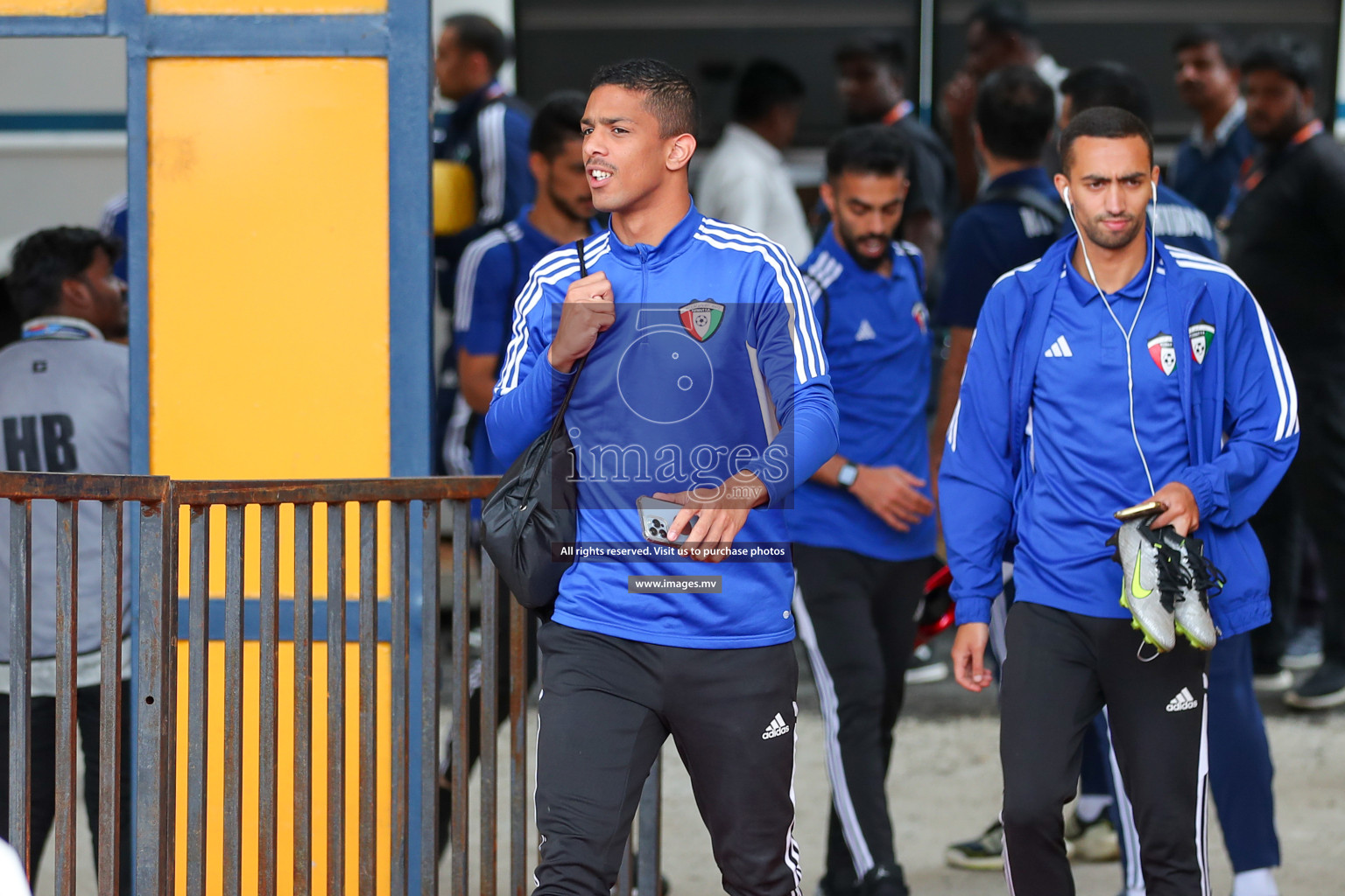 Kuwait vs Bangladesh in the Semi-final of SAFF Championship 2023 held in Sree Kanteerava Stadium, Bengaluru, India, on Saturday, 1st July 2023. Photos: Nausham Waheed, Hassan Simah / images.mv