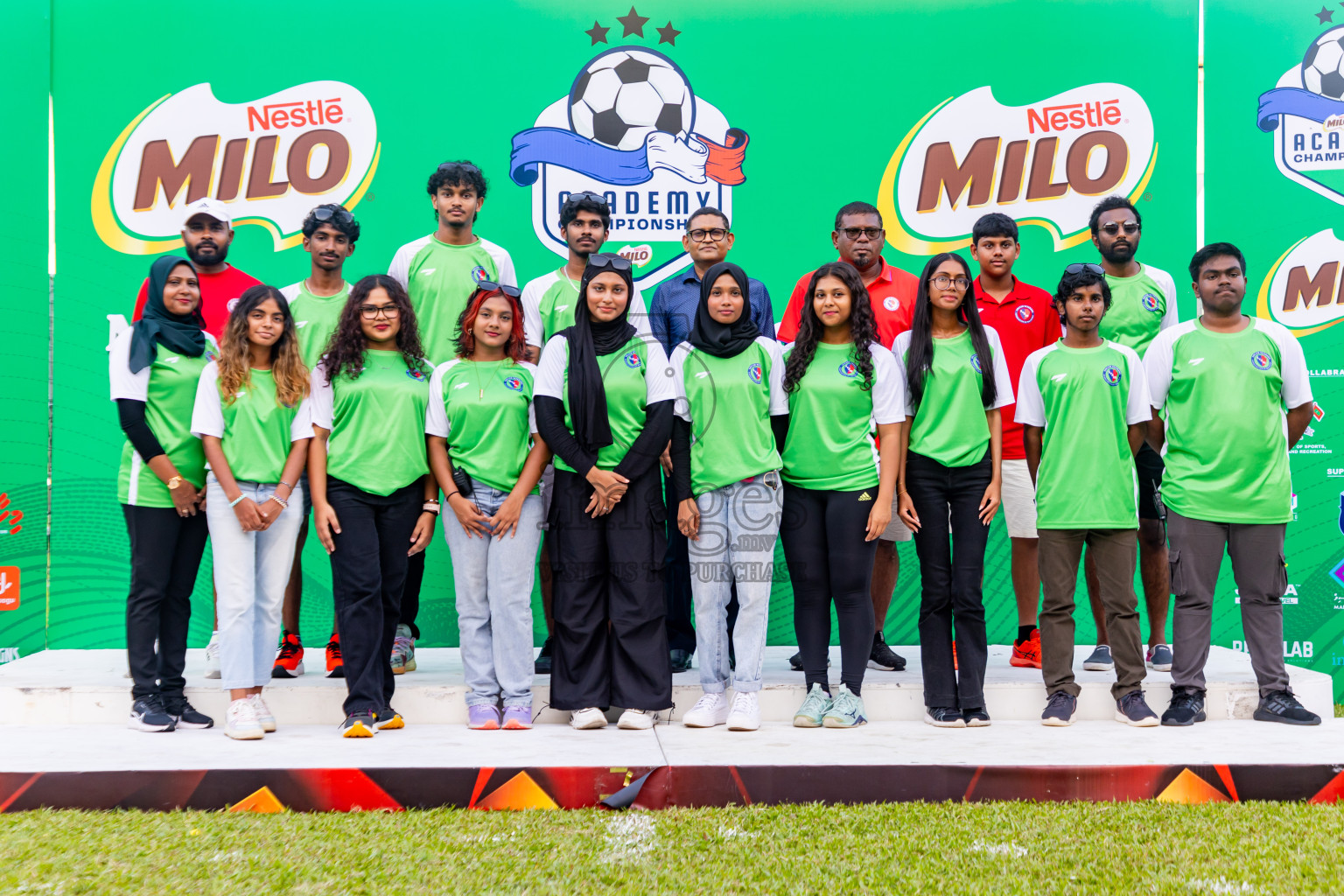 Day 2 of Under 10 MILO Academy Championship 2024 was held at National Stadium in Male', Maldives on Saturday, 27th April 2024. Photos: Nausham Waheed / images.mv