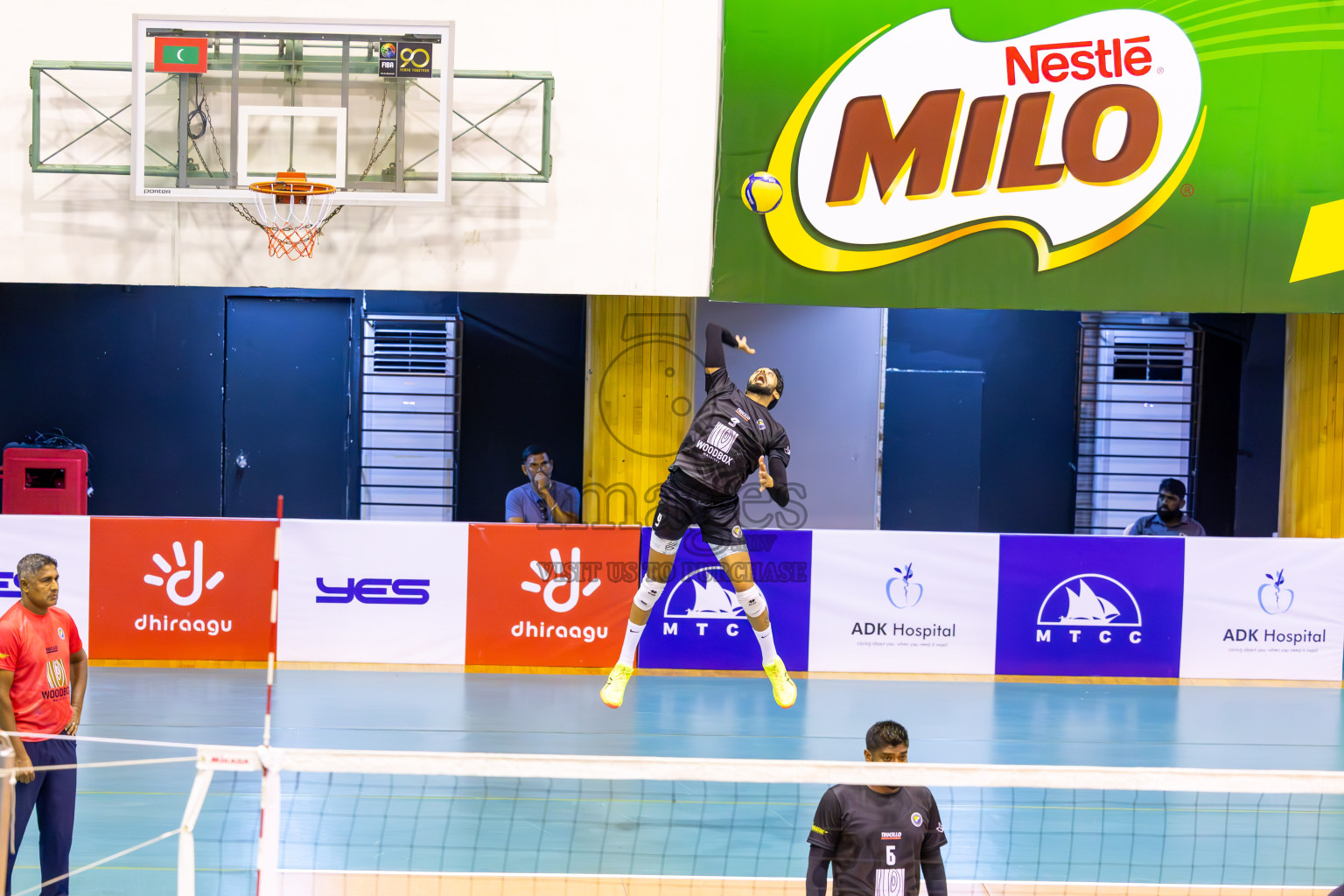 Final of MILO VAM Cup 2024 (Men's Division) was held in Social Center Indoor Hall on Monday, 4th November 2024. 
Photos: Ismail Thoriq / images.mv