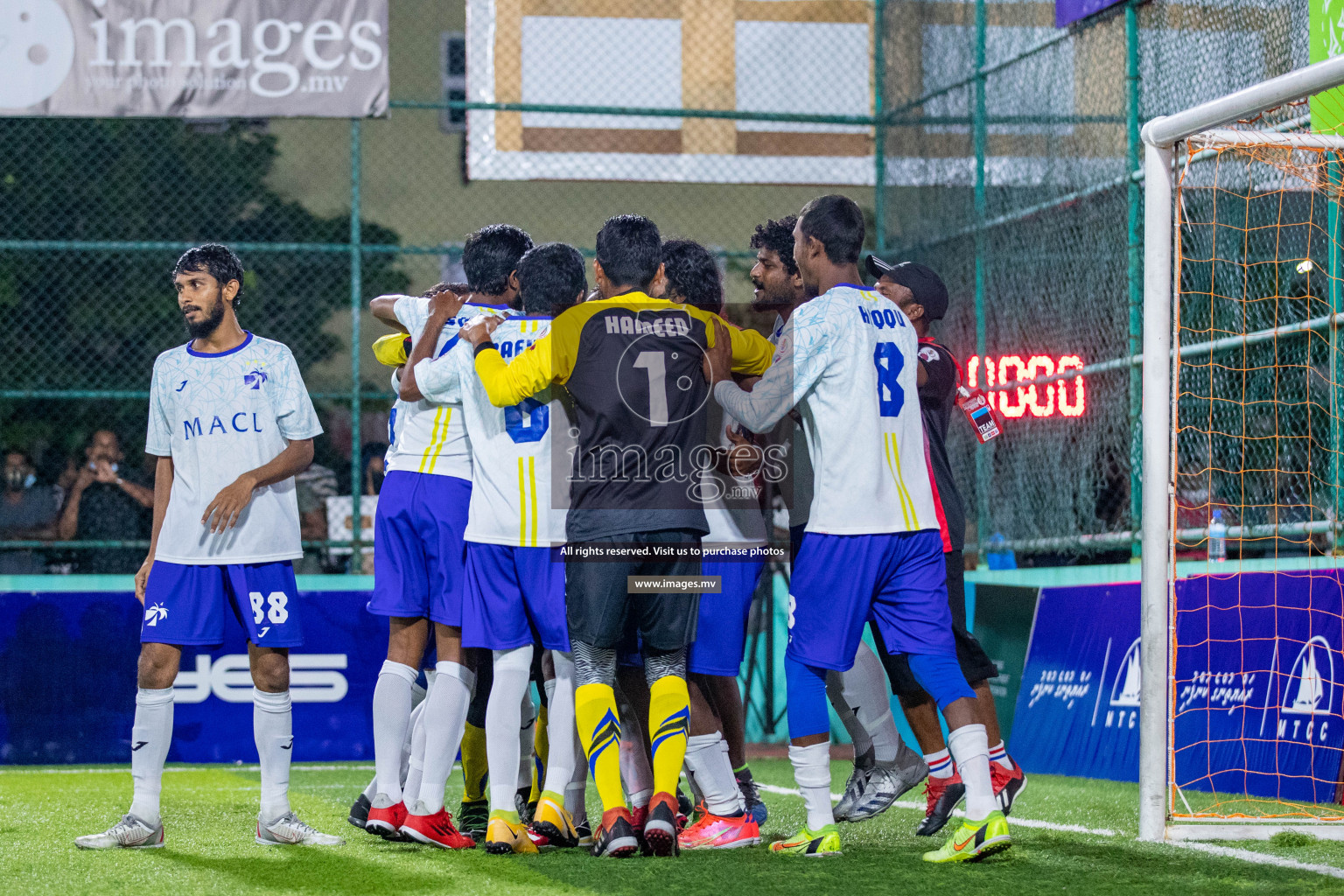 Club Maldives 2021 Round of 16 (Day 1) held at Hulhumale;, on 8th December 2021 Photos: Ismail Thoriq / images.mv