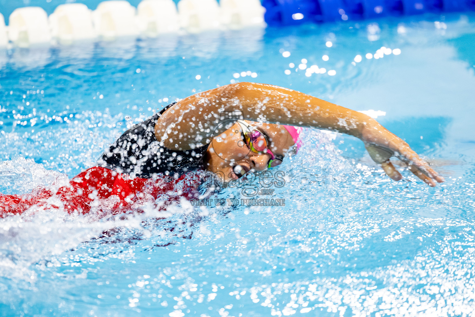 Day 5 of BML 21st Interschool Swimming Competition 2025 was held in Hulhumale' Swimming Pool, Hulhumale', Maldives on Wednesday, 15th October 2025. 
Photos: Hassan Simah / images.mv