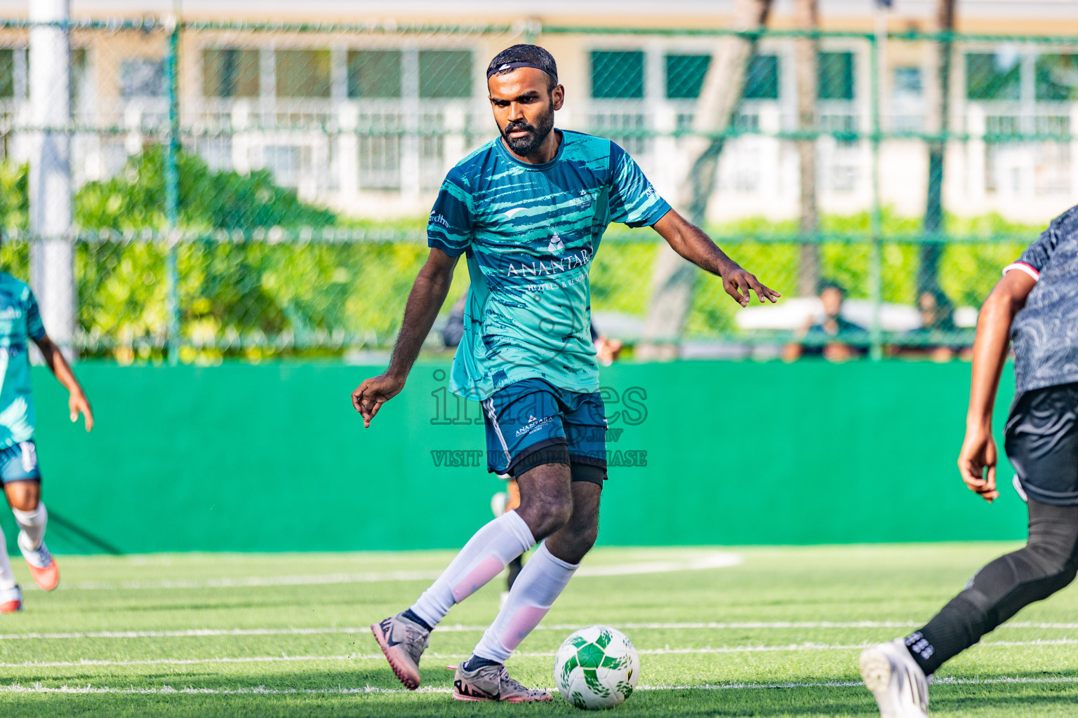 The Marina vs Anantara in Resort League 2025 (South Male Zone) was held on Sunday, 28th September 2025 in Crossroads's Maldives, Photos: Areef Adam / images.mv